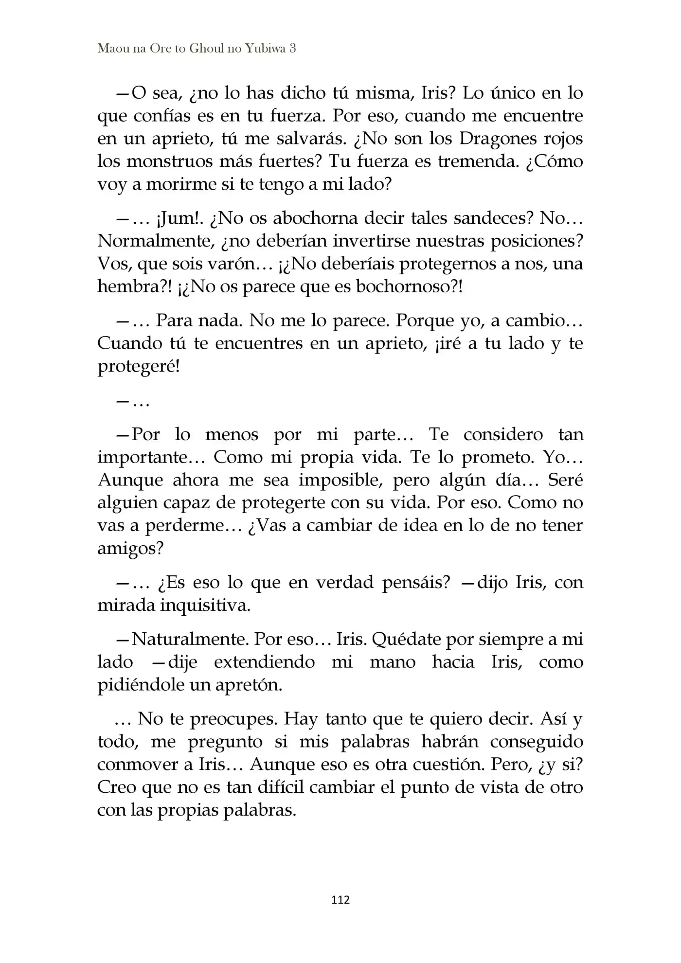 Maou Na Ore To Fushihime No Yubiwa (novela) - Capítulo 17 - Página 17 - LectorTMOo