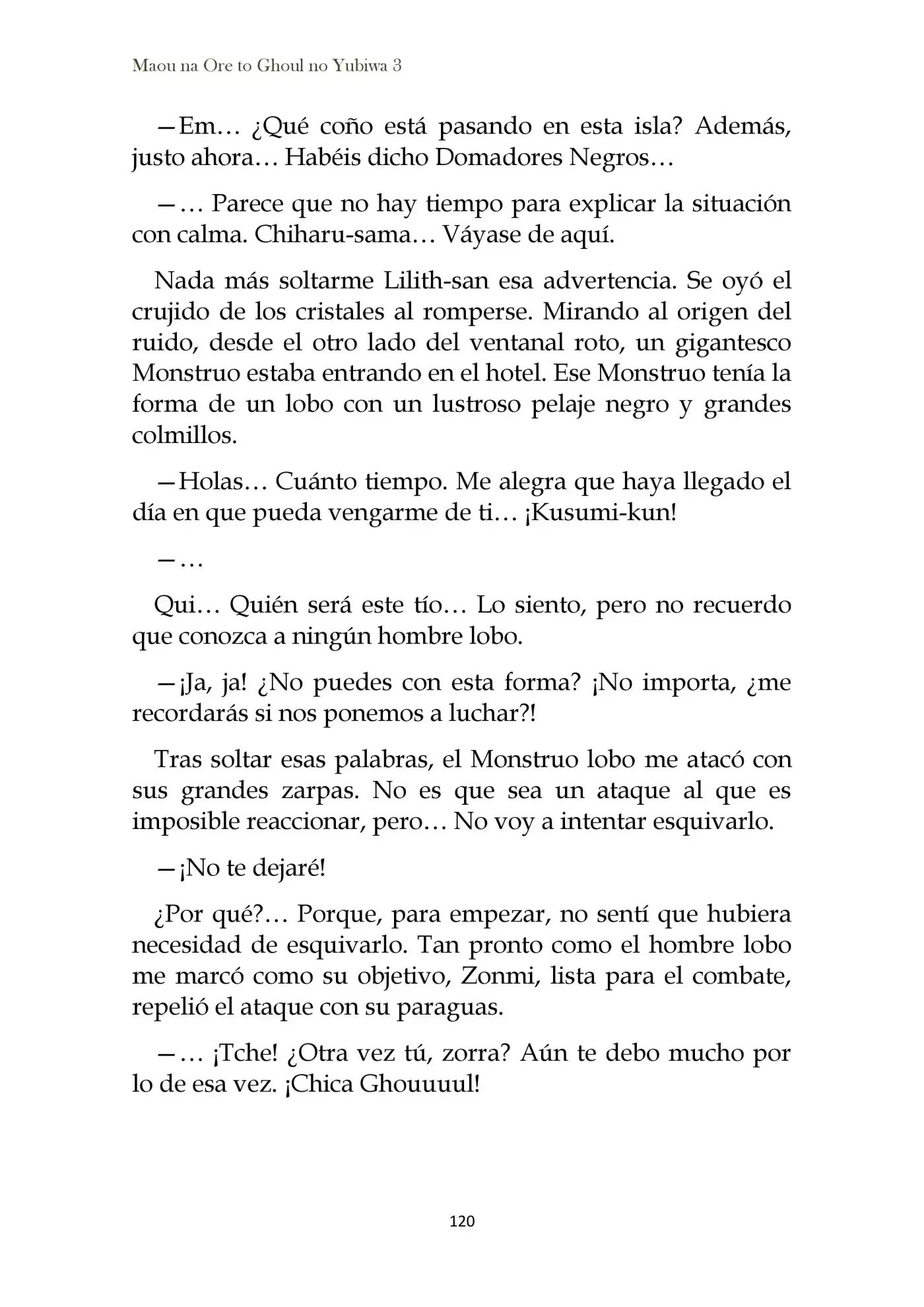 Maou Na Ore To Fushihime No Yubiwa (novela) - Capítulo 18 - Página 7 - LectorTMOo