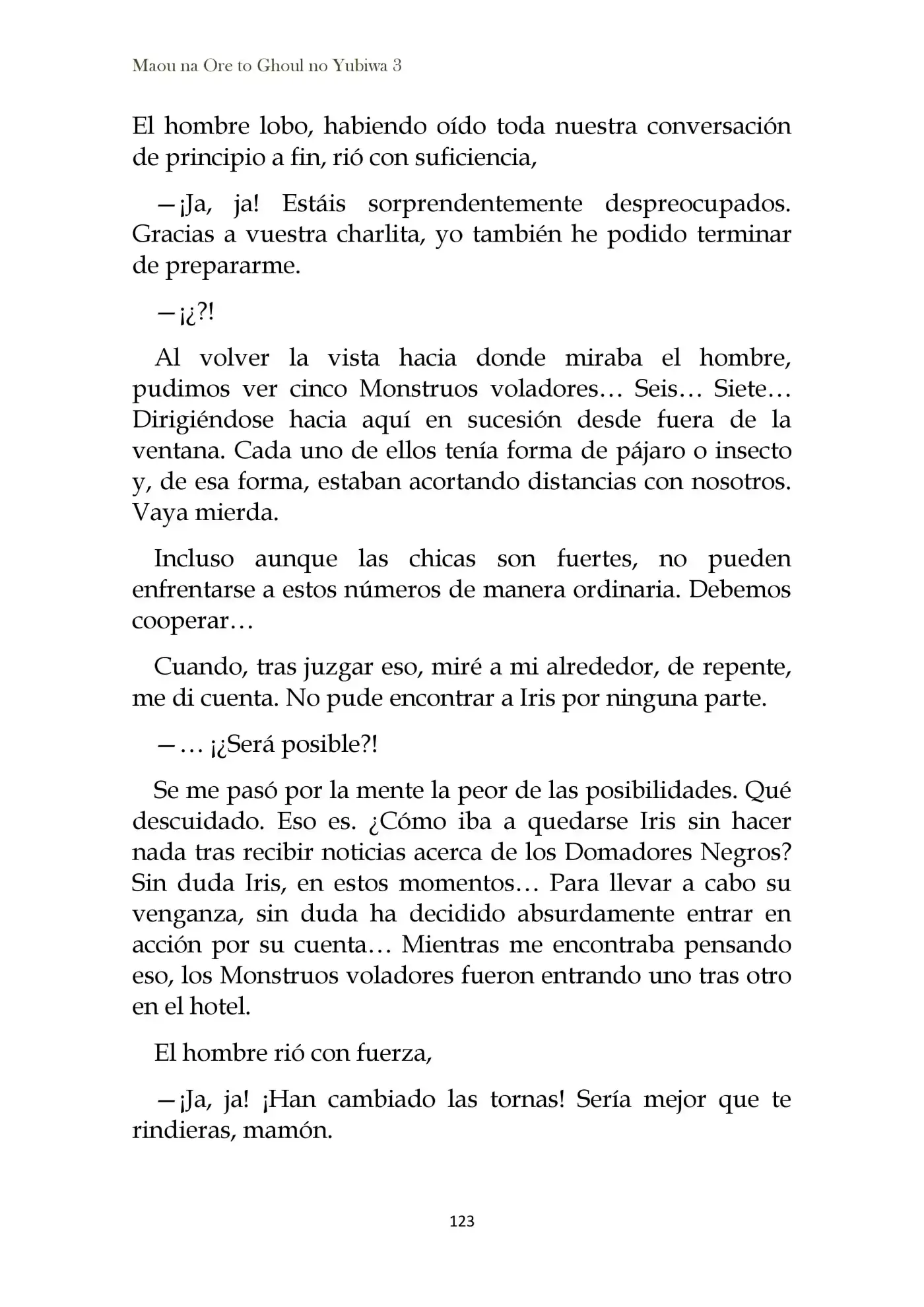Maou Na Ore To Fushihime No Yubiwa (novela) - Capítulo 18 - Página 10 - LectorTMOo
