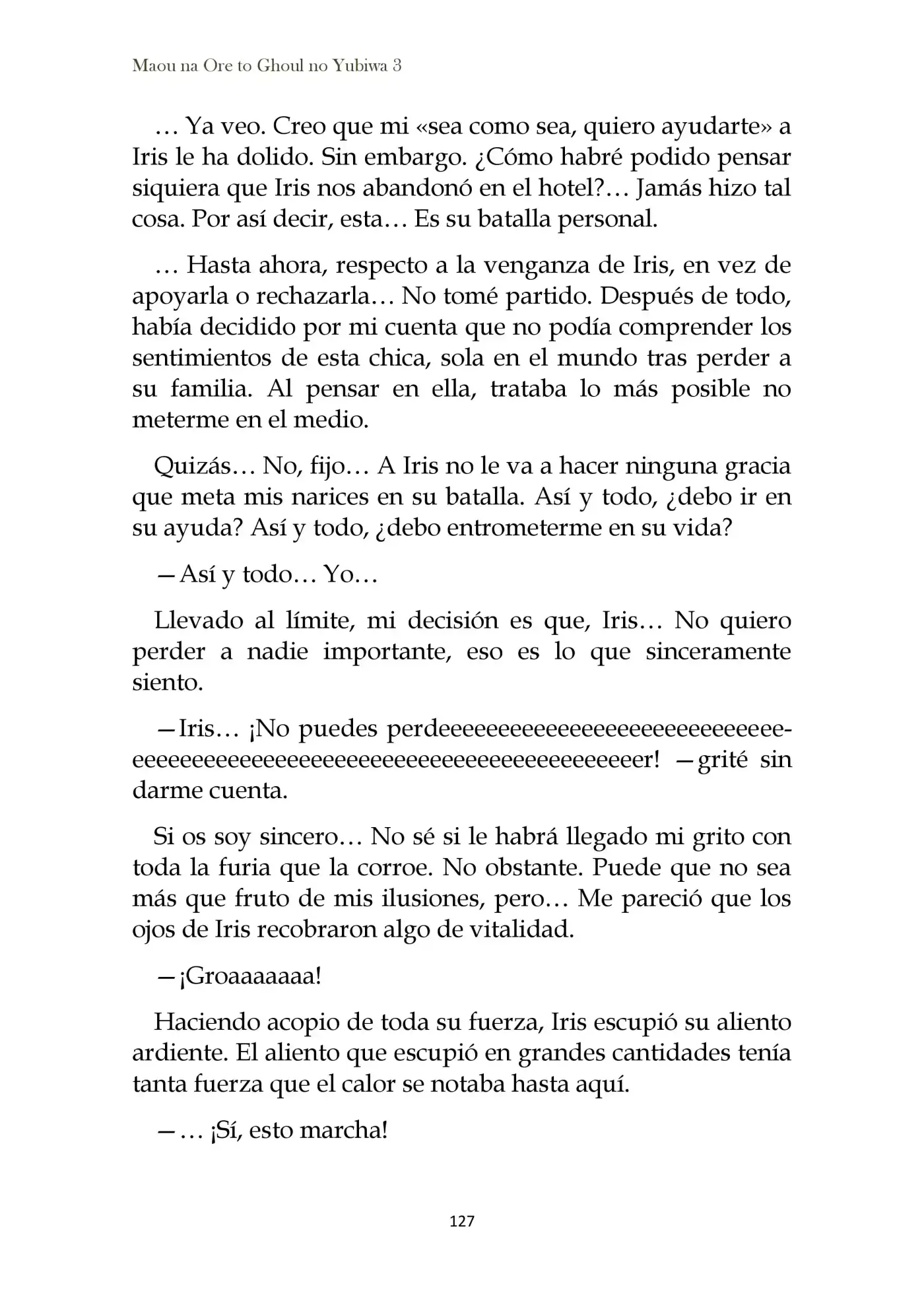 Maou Na Ore To Fushihime No Yubiwa (novela) - Capítulo 18 - Página 14 - LectorTMOo