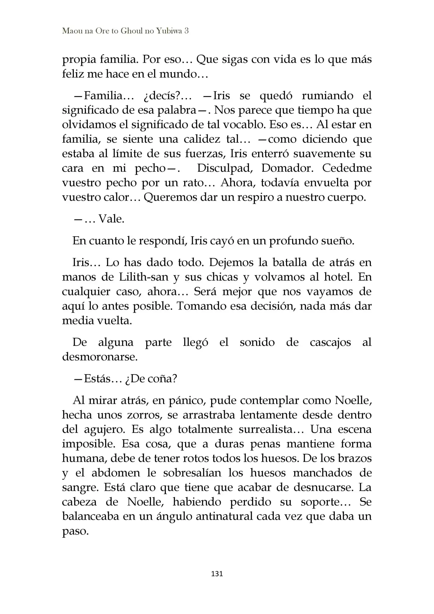 Maou Na Ore To Fushihime No Yubiwa (novela) - Capítulo 18 - Página 18 - LectorTMOo