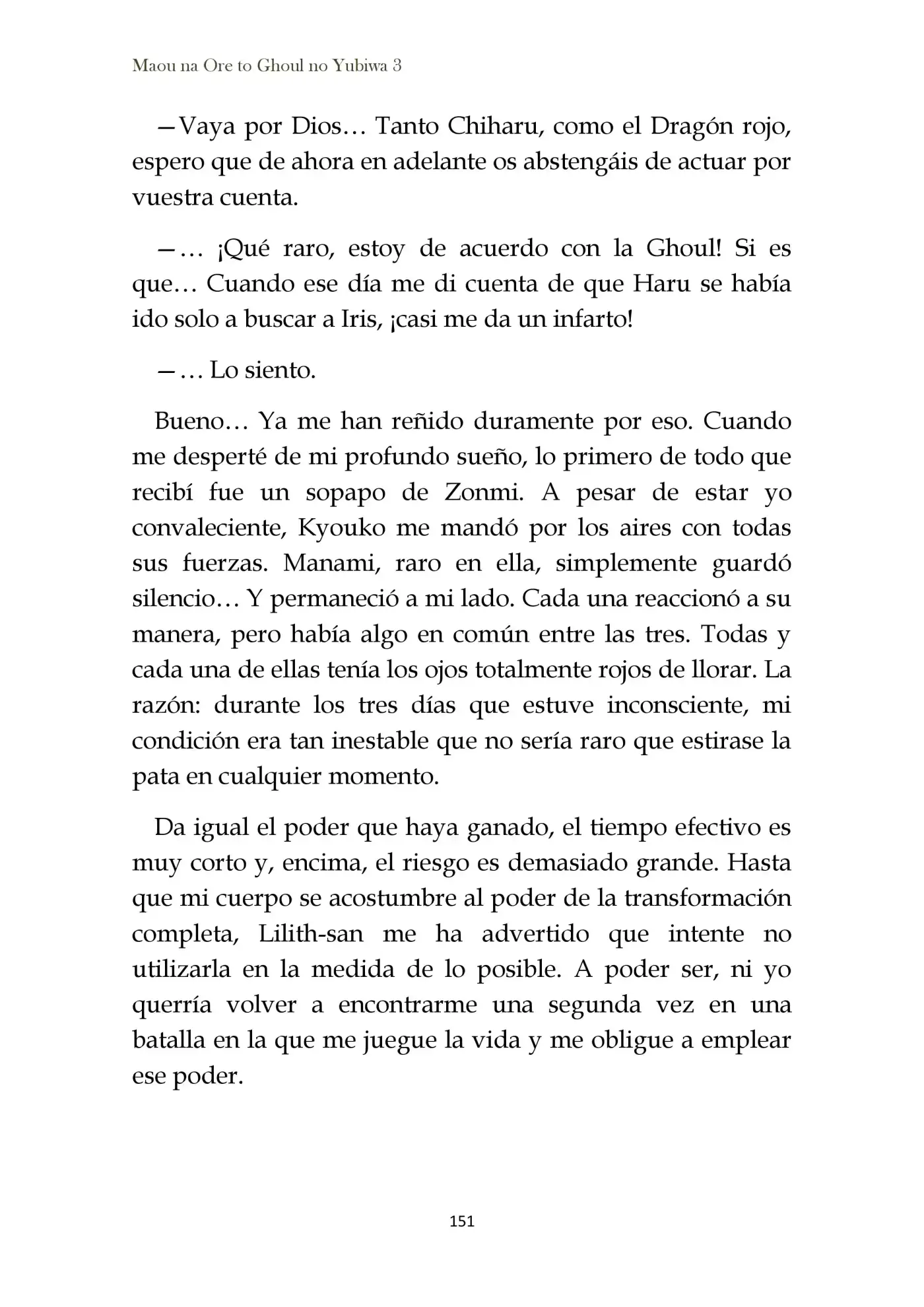 Maou Na Ore To Fushihime No Yubiwa (novela) - Capítulo 18 - Página 38 - LectorTMOo