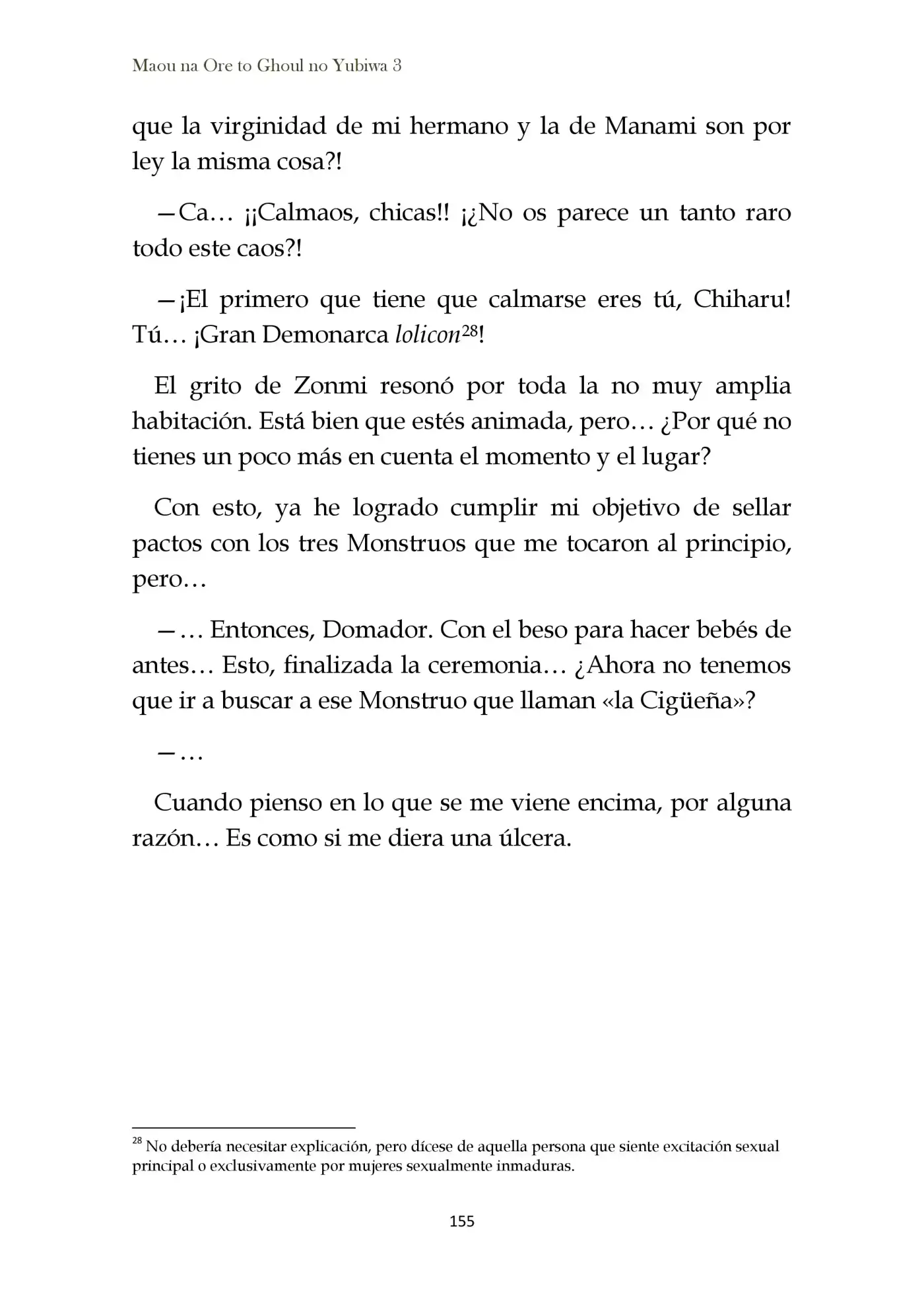 Maou Na Ore To Fushihime No Yubiwa (novela) - Capítulo 18 - Página 42 - LectorTMOo