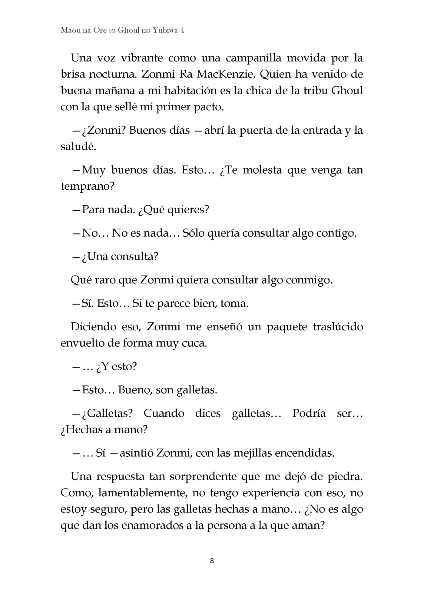 Maou Na Ore To Fushihime No Yubiwa (novela) - Capítulo 19 - Página 12 - LectorTMOo
