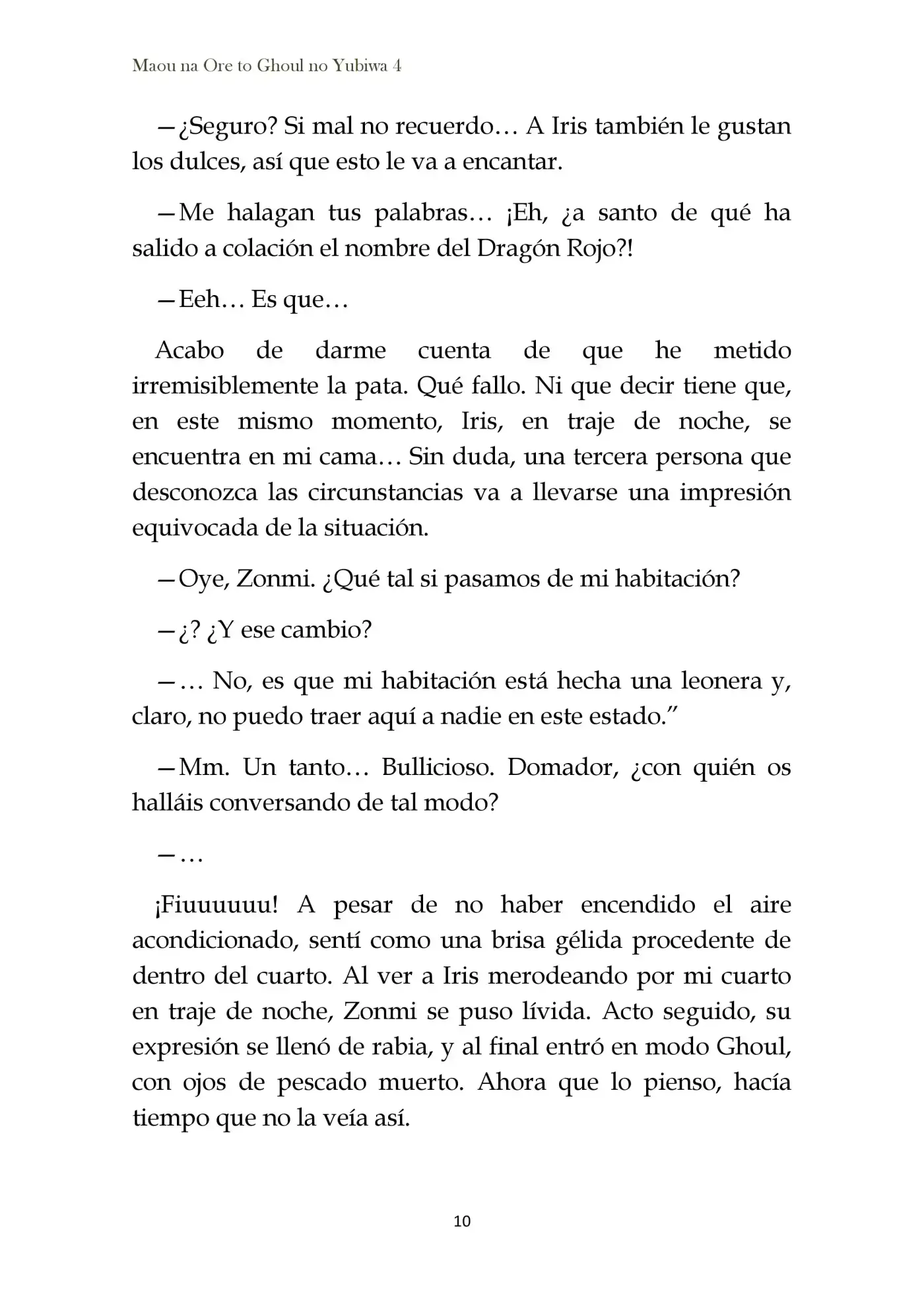 Maou Na Ore To Fushihime No Yubiwa (novela) - Capítulo 19 - Página 14 - LectorTMOo