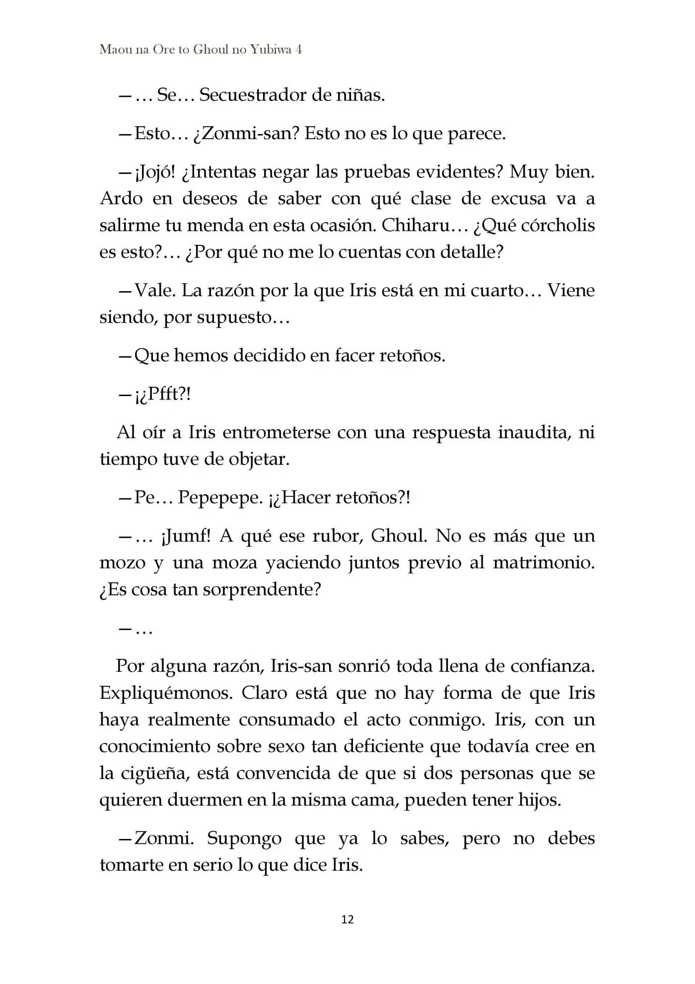Maou Na Ore To Fushihime No Yubiwa (novela) - Capítulo 19 - Página 16 - LectorTMOo