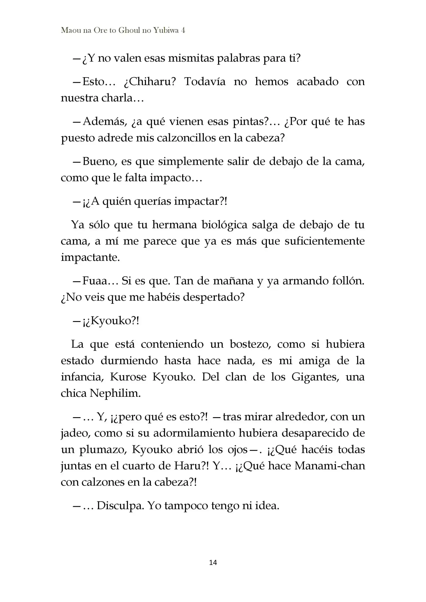 Maou Na Ore To Fushihime No Yubiwa (novela) - Capítulo 19 - Página 18 - LectorTMOo