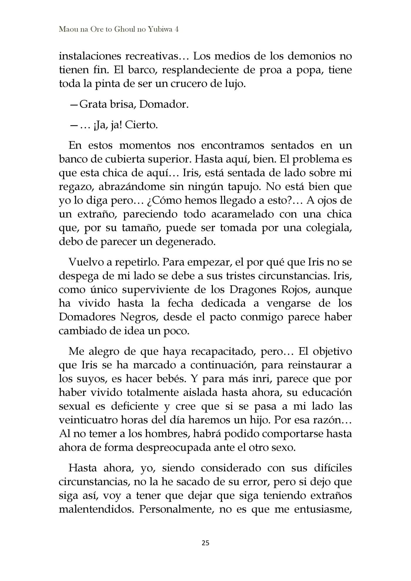 Maou Na Ore To Fushihime No Yubiwa (novela) - Capítulo 19 - Página 29 - LectorTMOo