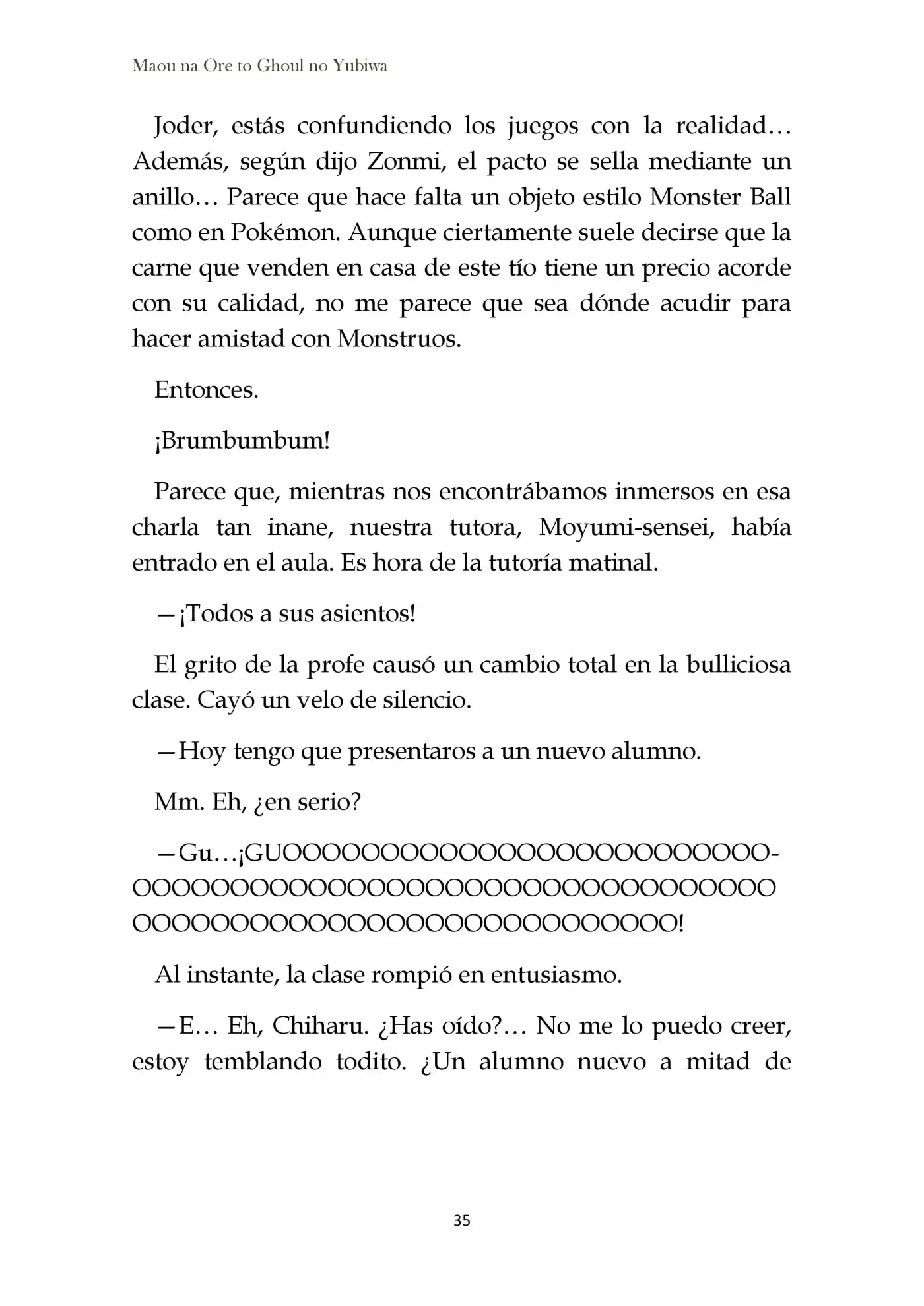 Maou Na Ore To Fushihime No Yubiwa (novela) - Capítulo 2 - Página 4 - LectorTMOo