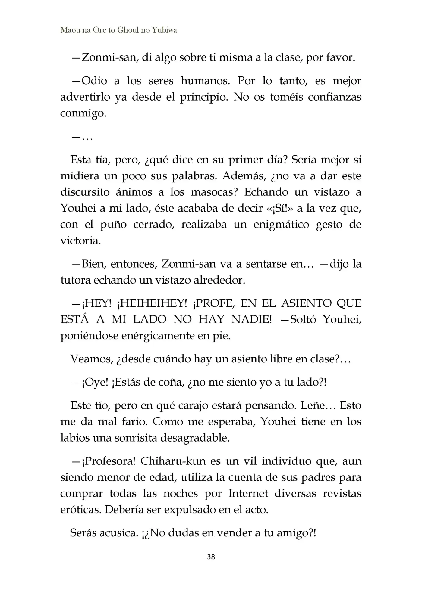 Maou Na Ore To Fushihime No Yubiwa (novela) - Capítulo 2 - Página 7 - LectorTMOo