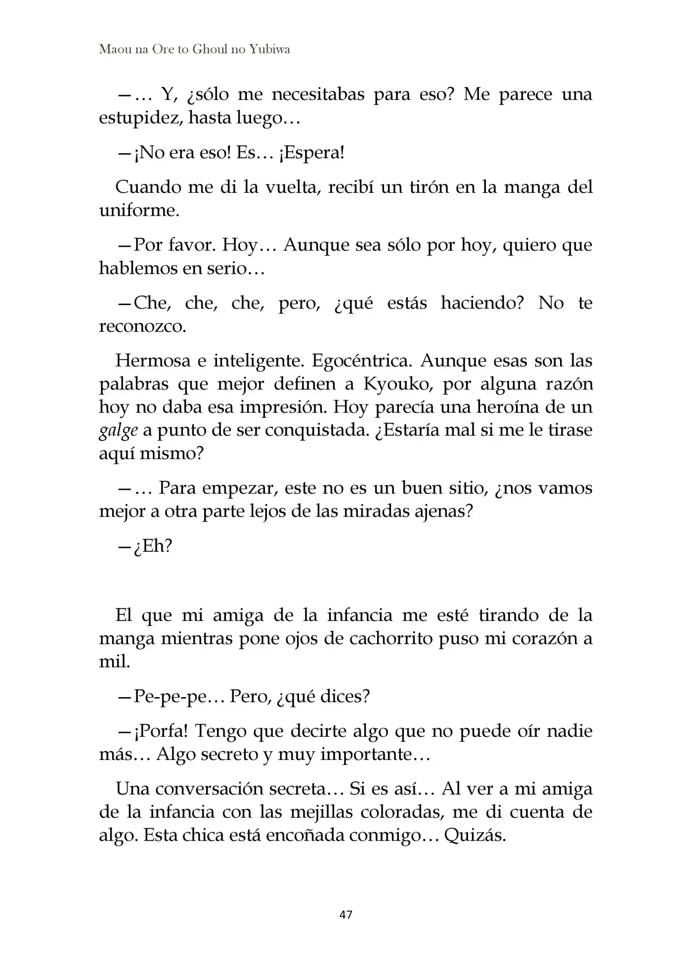 Maou Na Ore To Fushihime No Yubiwa (novela) - Capítulo 2 - Página 16 - LectorTMOo