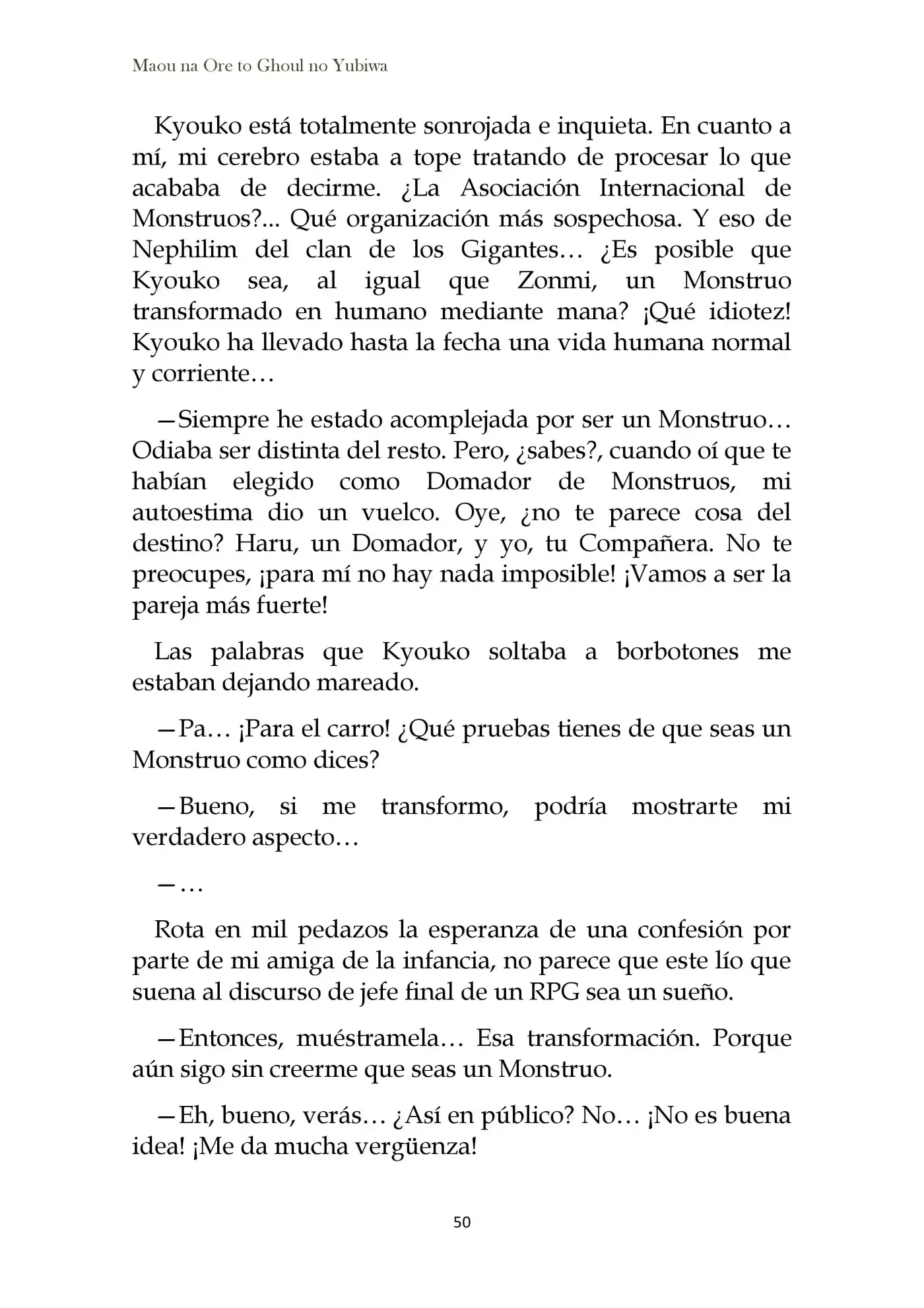 Maou Na Ore To Fushihime No Yubiwa (novela) - Capítulo 2 - Página 19 - LectorTMOo