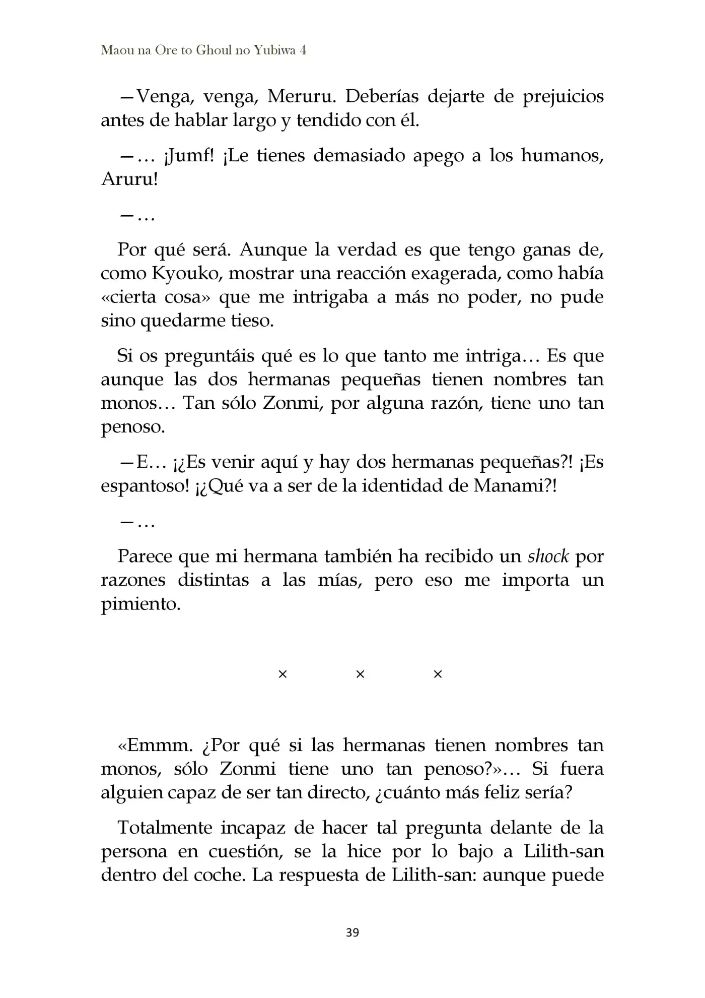 Maou Na Ore To Fushihime No Yubiwa (novela) - Capítulo 20 - Página 11 - LectorTMOo