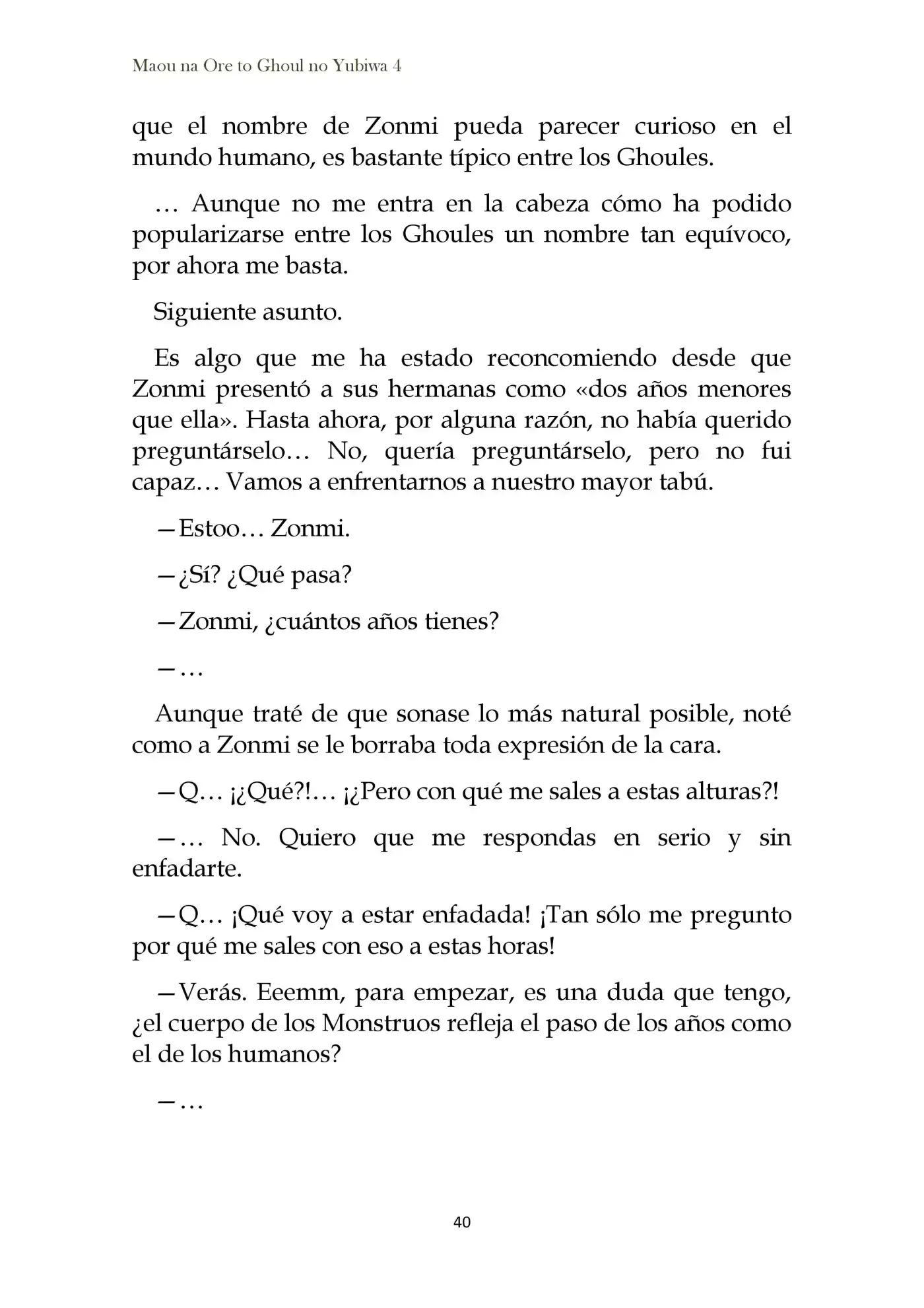 Maou Na Ore To Fushihime No Yubiwa (novela) - Capítulo 20 - Página 12 - LectorTMOo