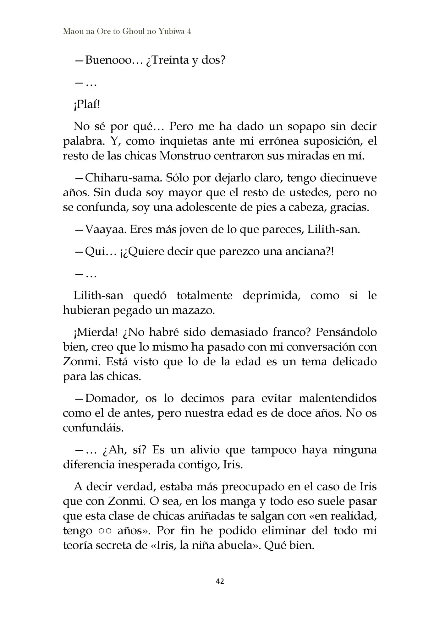 Maou Na Ore To Fushihime No Yubiwa (novela) - Capítulo 20 - Página 14 - LectorTMOo