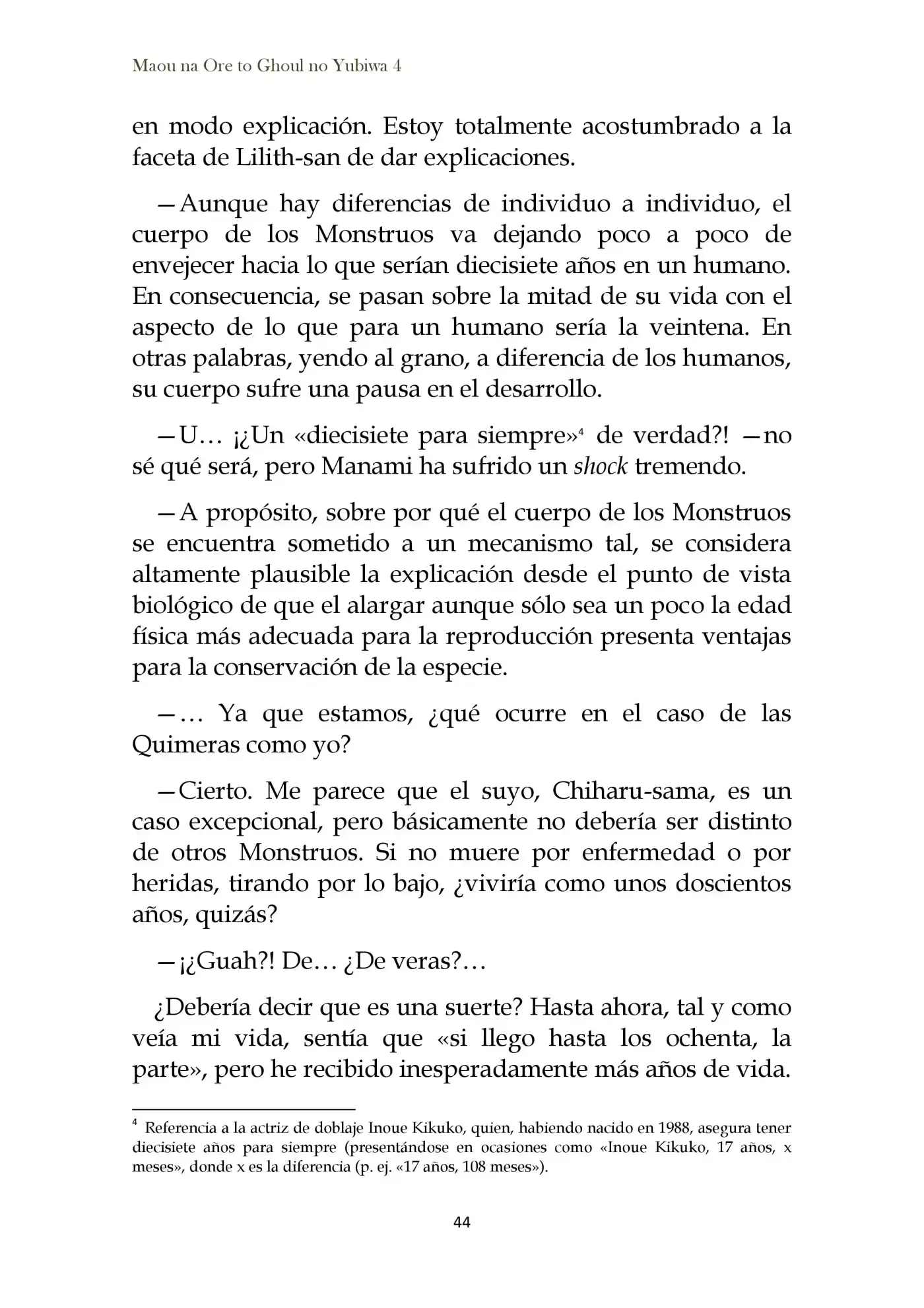 Maou Na Ore To Fushihime No Yubiwa (novela) - Capítulo 20 - Página 16 - LectorTMOo