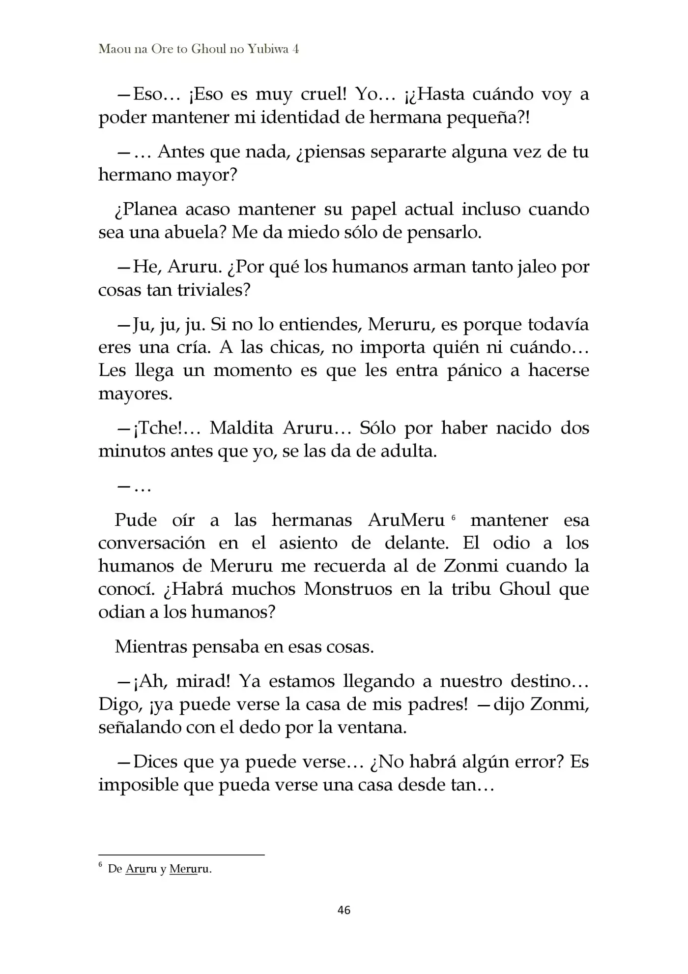 Maou Na Ore To Fushihime No Yubiwa (novela) - Capítulo 20 - Página 18 - LectorTMOo
