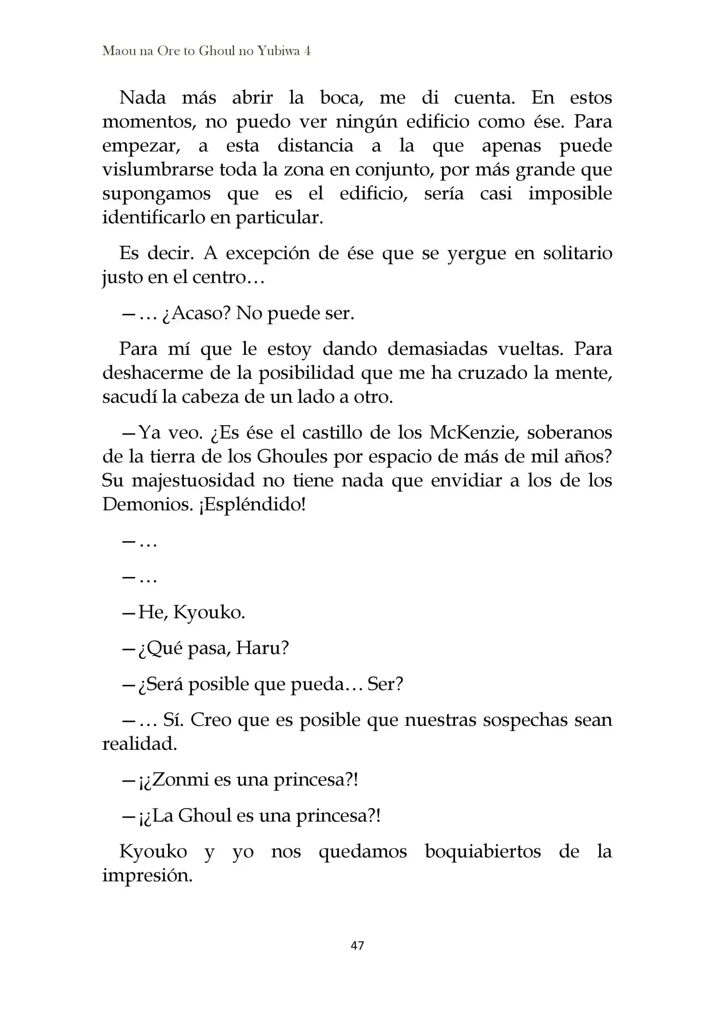 Maou Na Ore To Fushihime No Yubiwa (novela) - Capítulo 20 - Página 19 - LectorTMOo