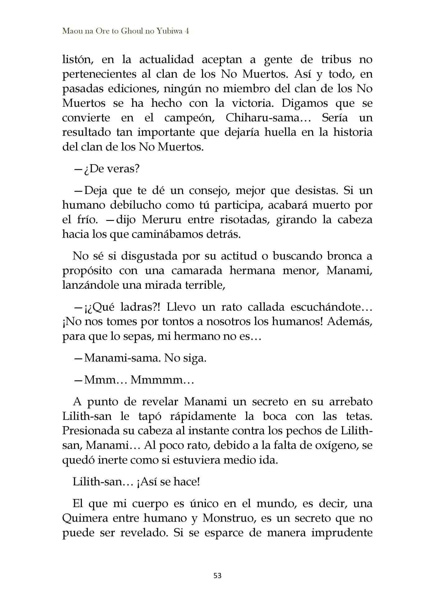 Maou Na Ore To Fushihime No Yubiwa (novela) - Capítulo 21 - Página 3 - LectorTMOo