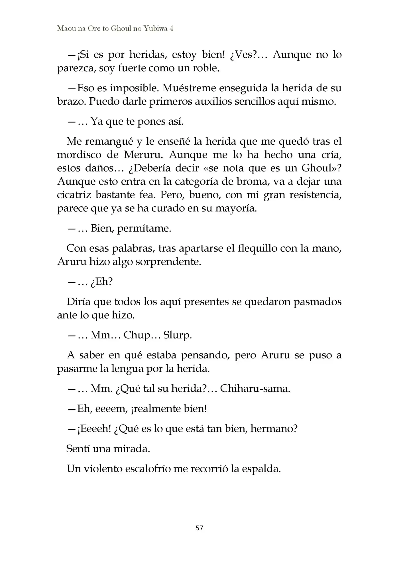 Maou Na Ore To Fushihime No Yubiwa (novela) - Capítulo 21 - Página 7 - LectorTMOo