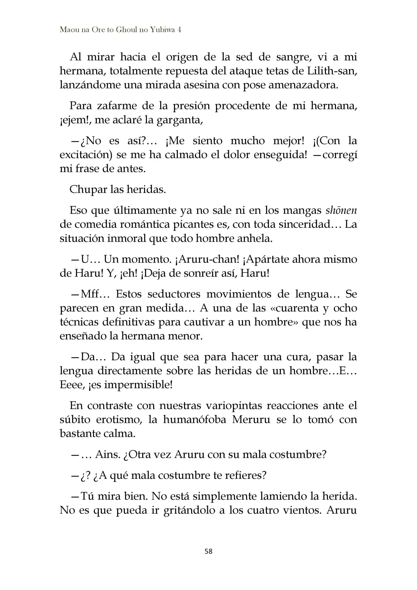 Maou Na Ore To Fushihime No Yubiwa (novela) - Capítulo 21 - Página 8 - LectorTMOo