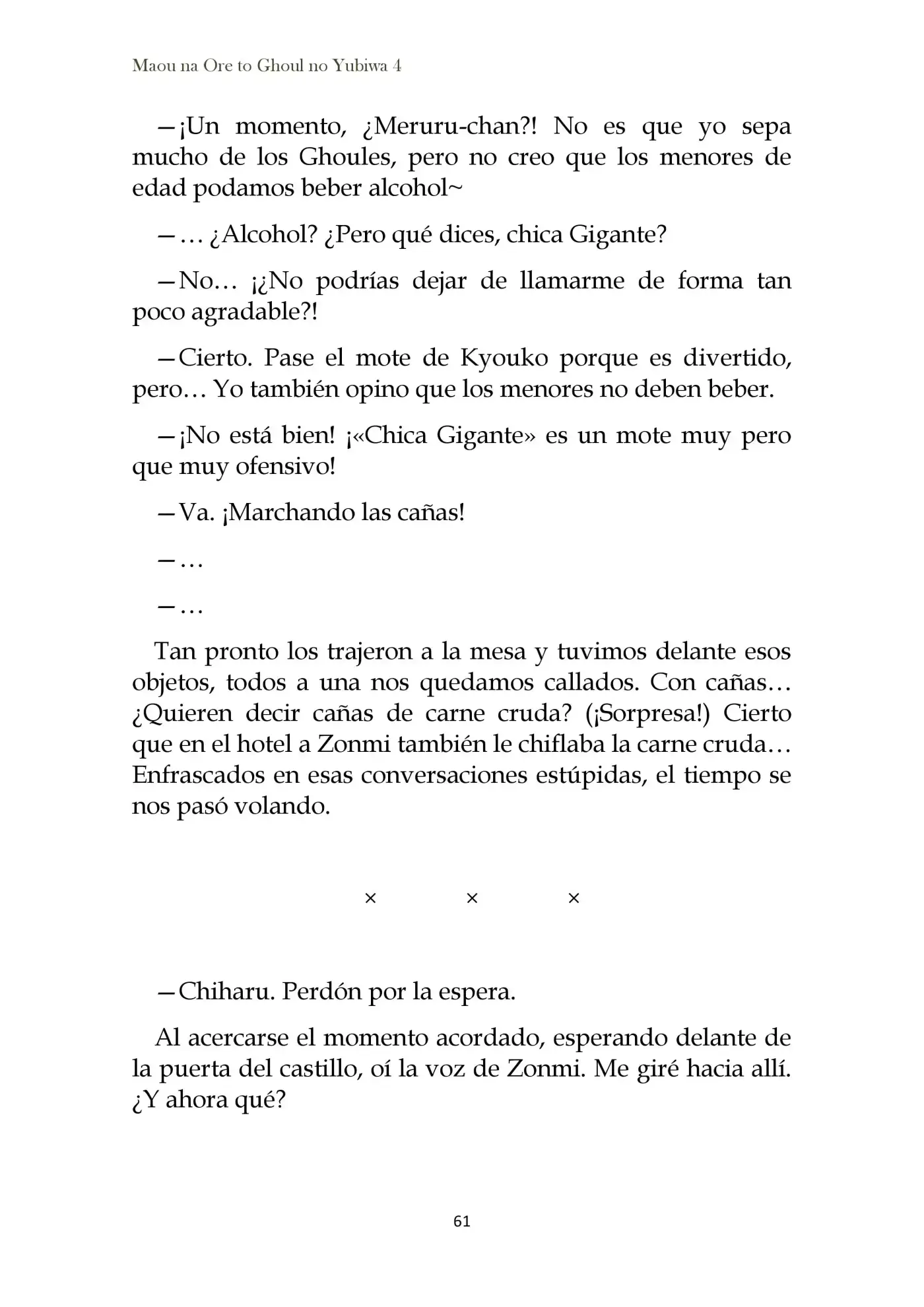 Maou Na Ore To Fushihime No Yubiwa (novela) - Capítulo 21 - Página 11 - LectorTMOo