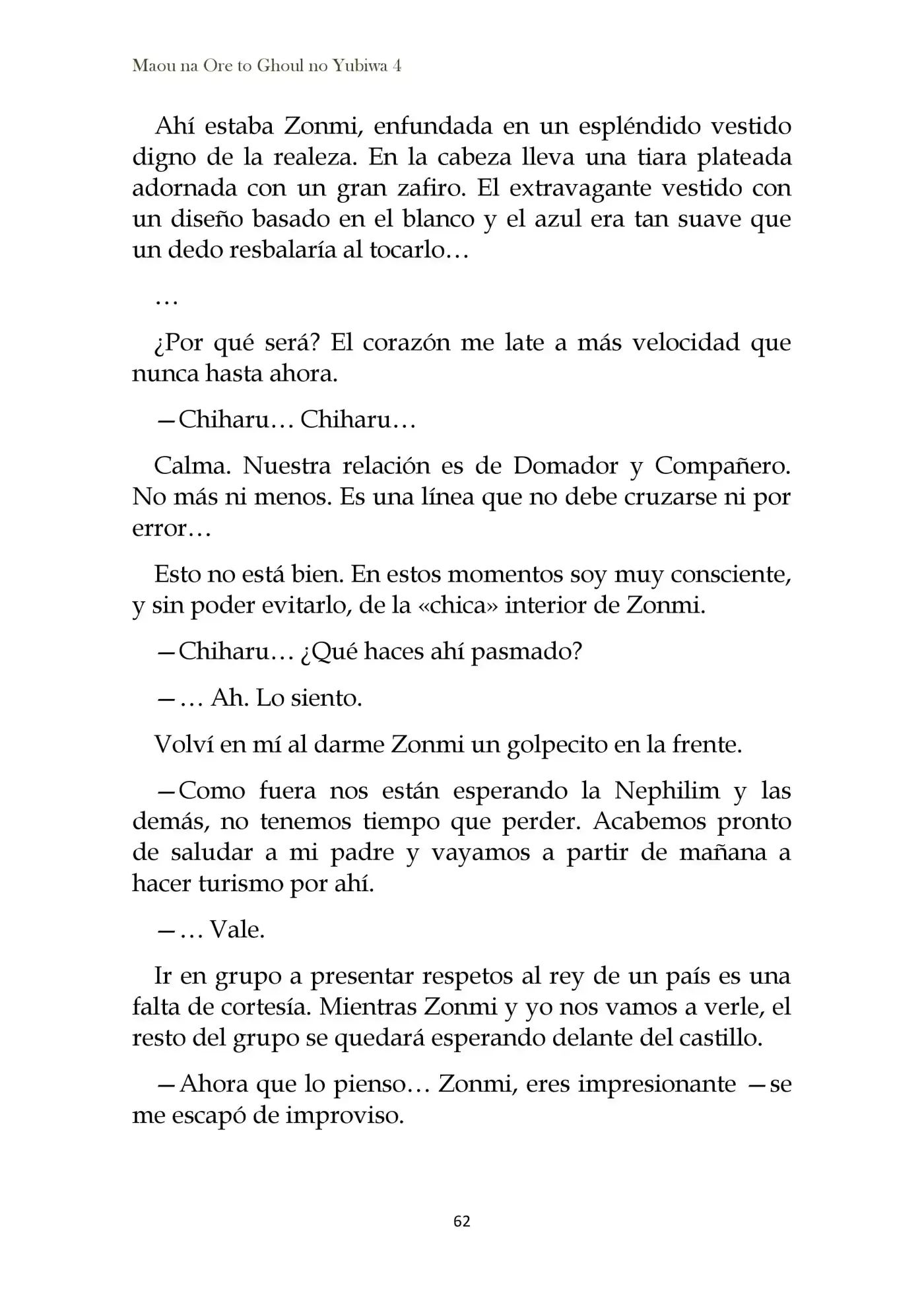 Maou Na Ore To Fushihime No Yubiwa (novela) - Capítulo 21 - Página 12 - LectorTMOo