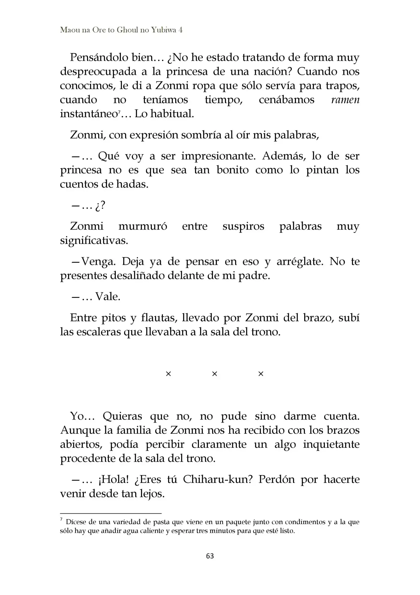 Maou Na Ore To Fushihime No Yubiwa (novela) - Capítulo 21 - Página 13 - LectorTMOo
