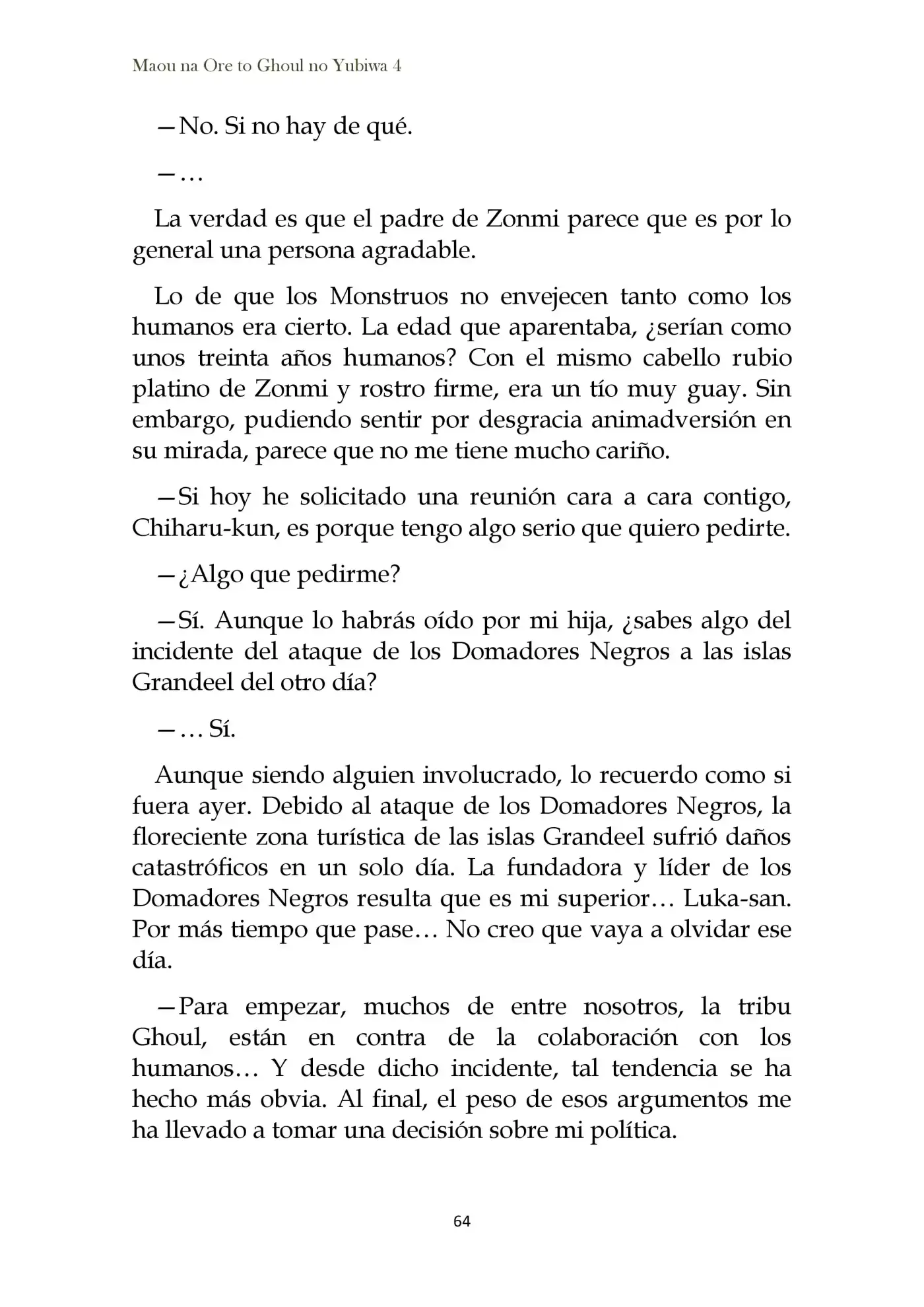 Maou Na Ore To Fushihime No Yubiwa (novela) - Capítulo 21 - Página 14 - LectorTMOo