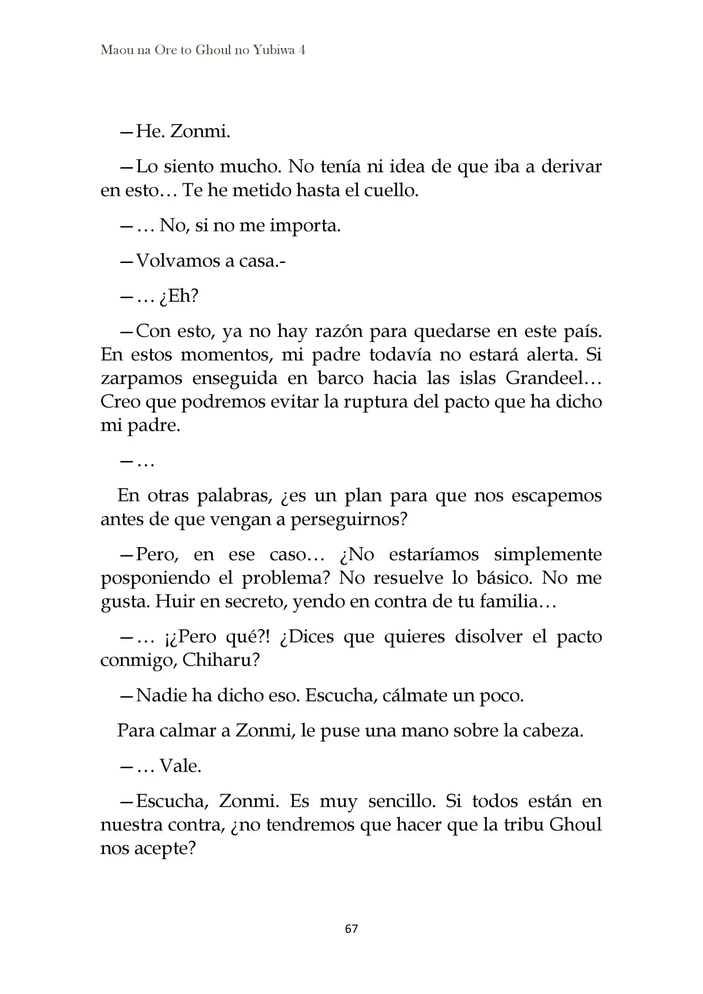 Maou Na Ore To Fushihime No Yubiwa (novela) - Capítulo 21 - Página 17 - LectorTMOo