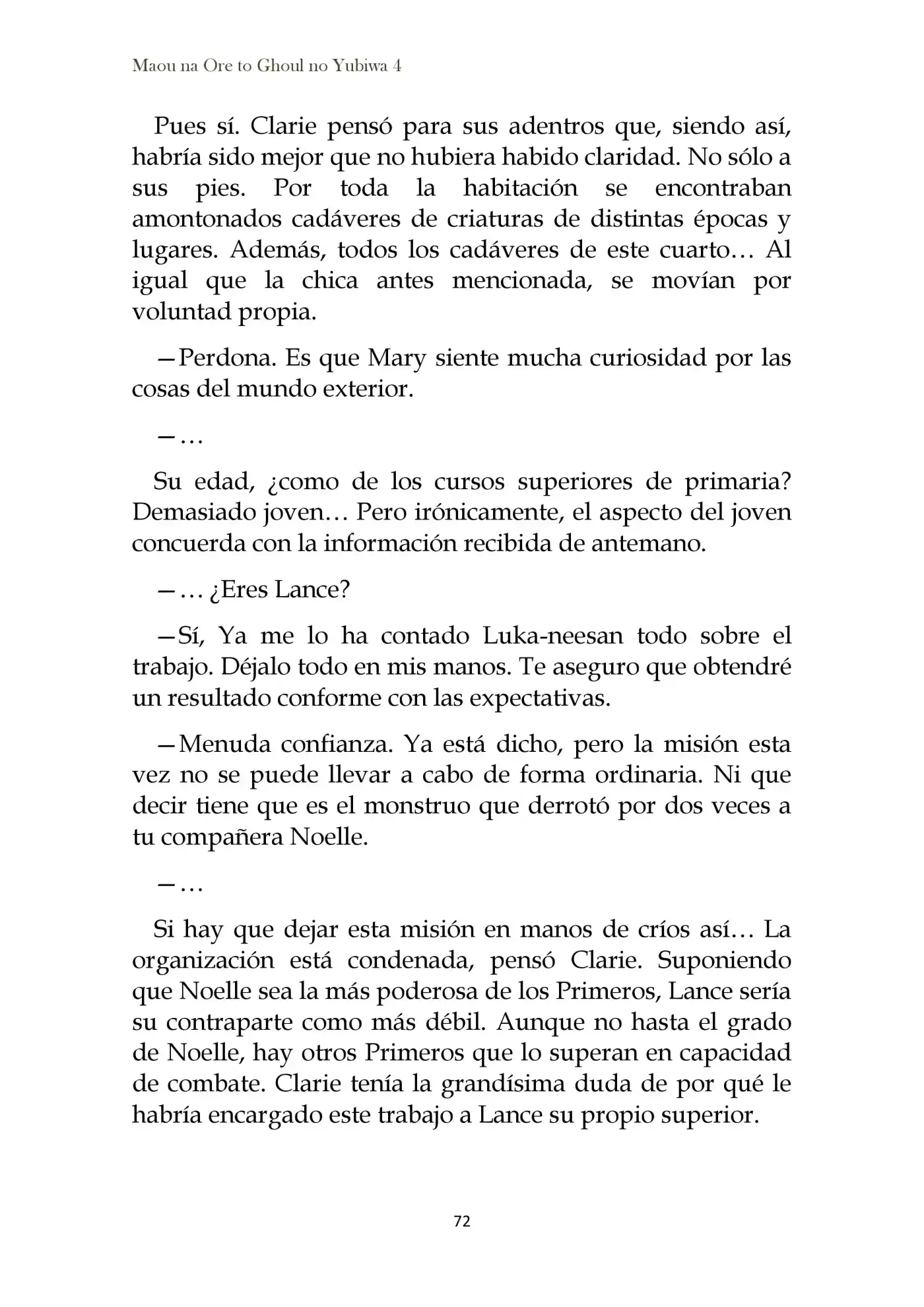 Maou Na Ore To Fushihime No Yubiwa (novela) - Capítulo 21 - Página 22 - LectorTMOo