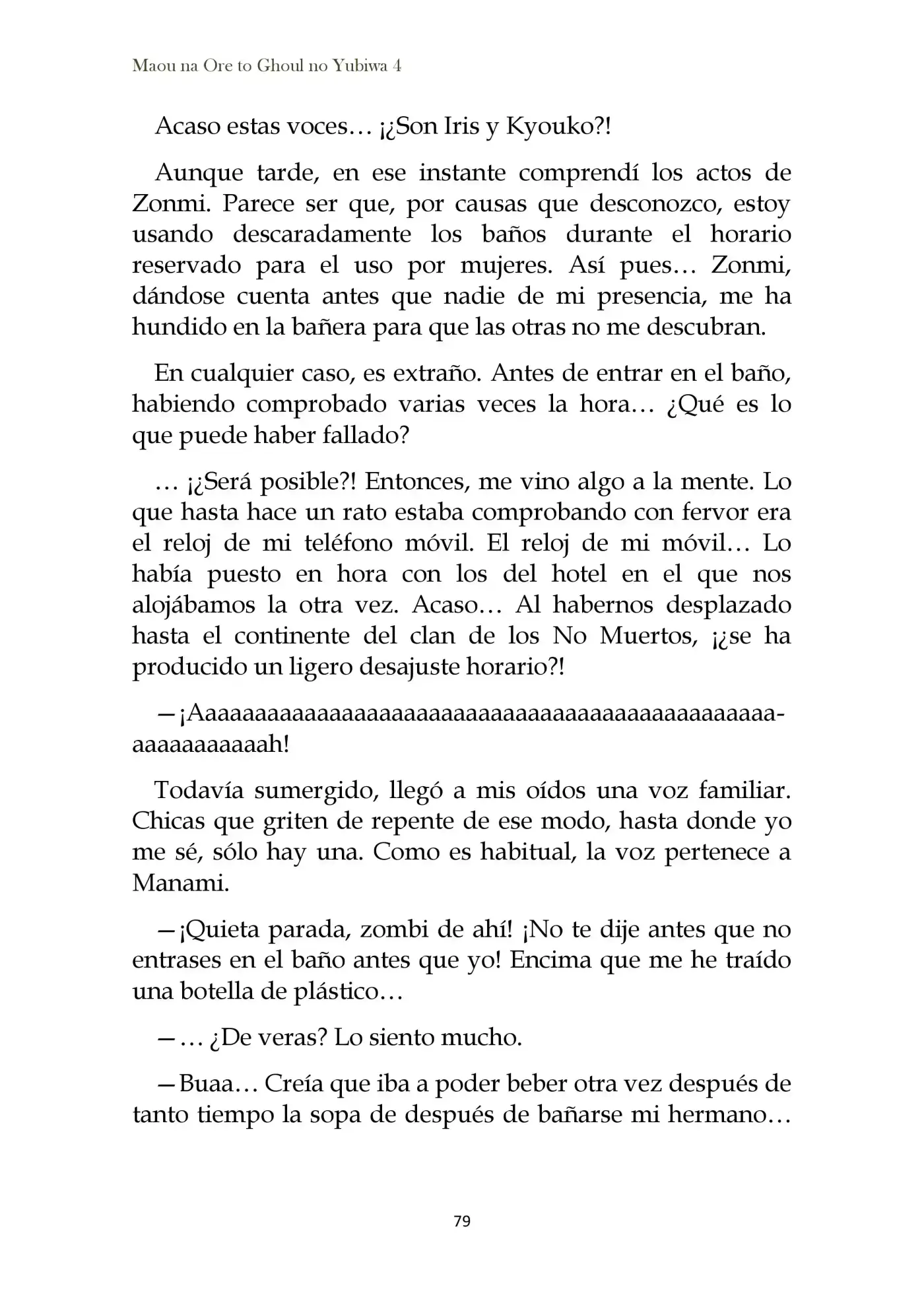 Maou Na Ore To Fushihime No Yubiwa (novela) - Capítulo 22 - Página 4 - LectorTMOo