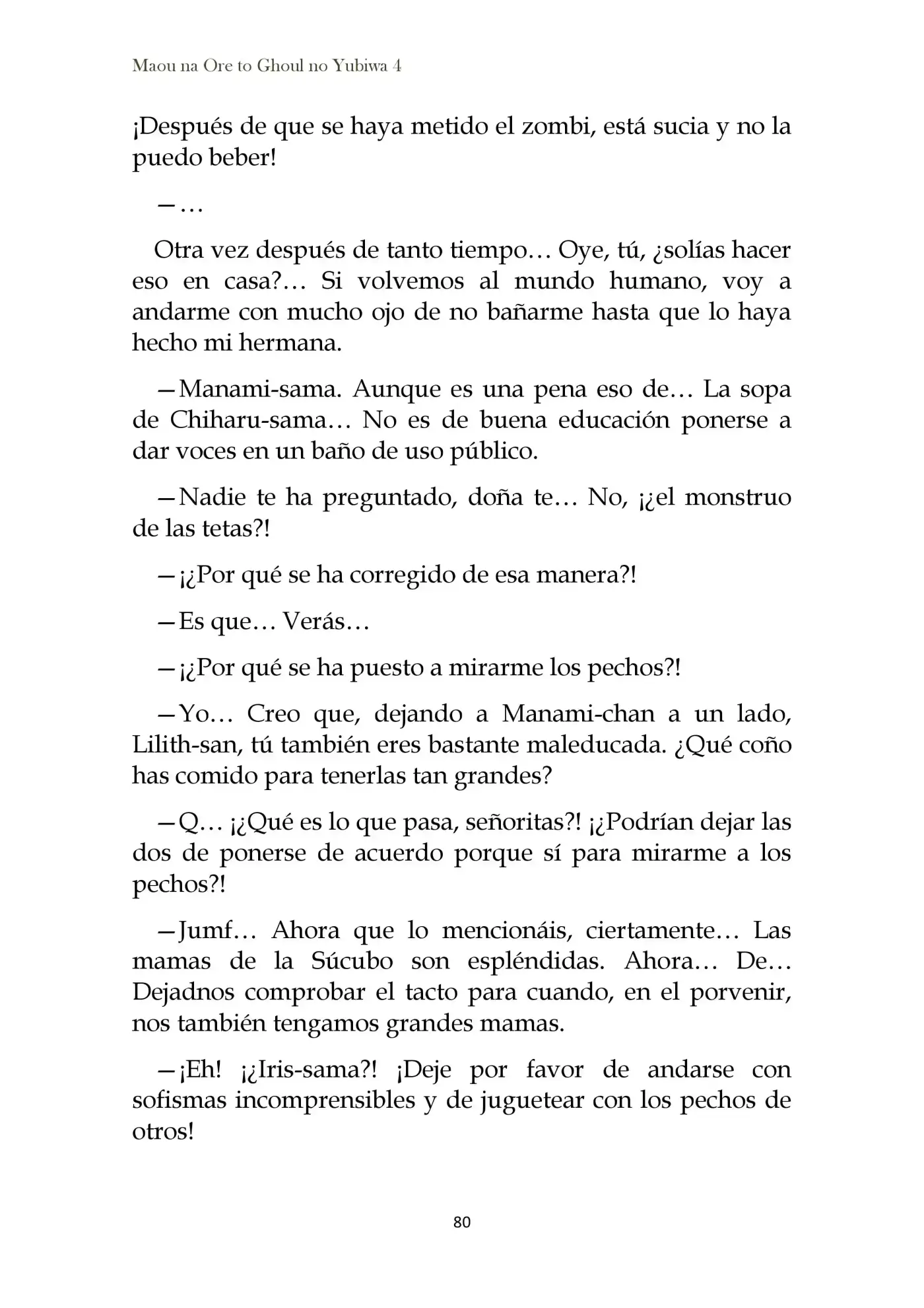 Maou Na Ore To Fushihime No Yubiwa (novela) - Capítulo 22 - Página 5 - LectorTMOo