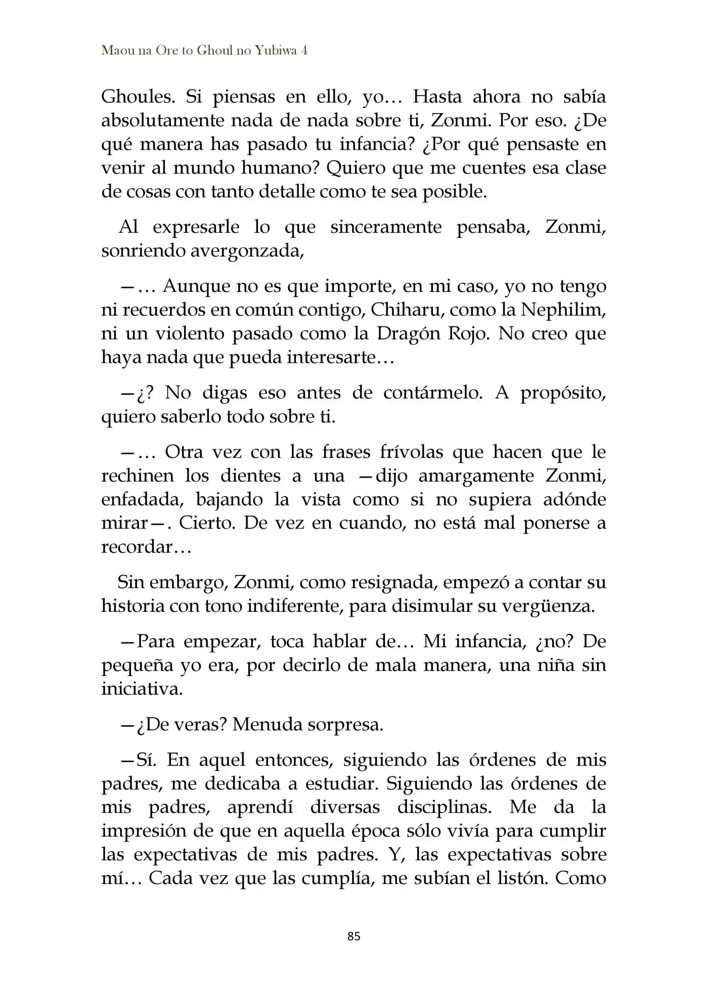 Maou Na Ore To Fushihime No Yubiwa (novela) - Capítulo 22 - Página 10 - LectorTMOo