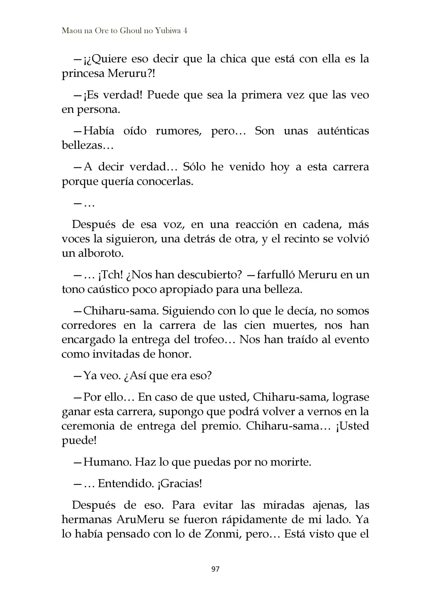 Maou Na Ore To Fushihime No Yubiwa (novela) - Capítulo 23 - Página 9 - LectorTMOo