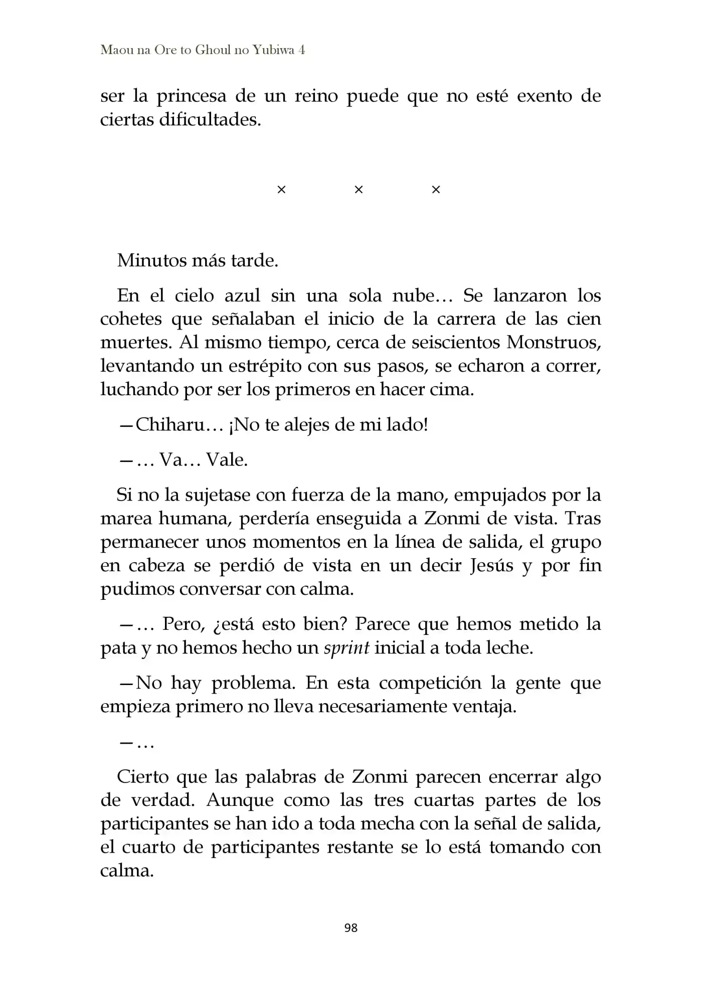 Maou Na Ore To Fushihime No Yubiwa (novela) - Capítulo 23 - Página 10 - LectorTMOo