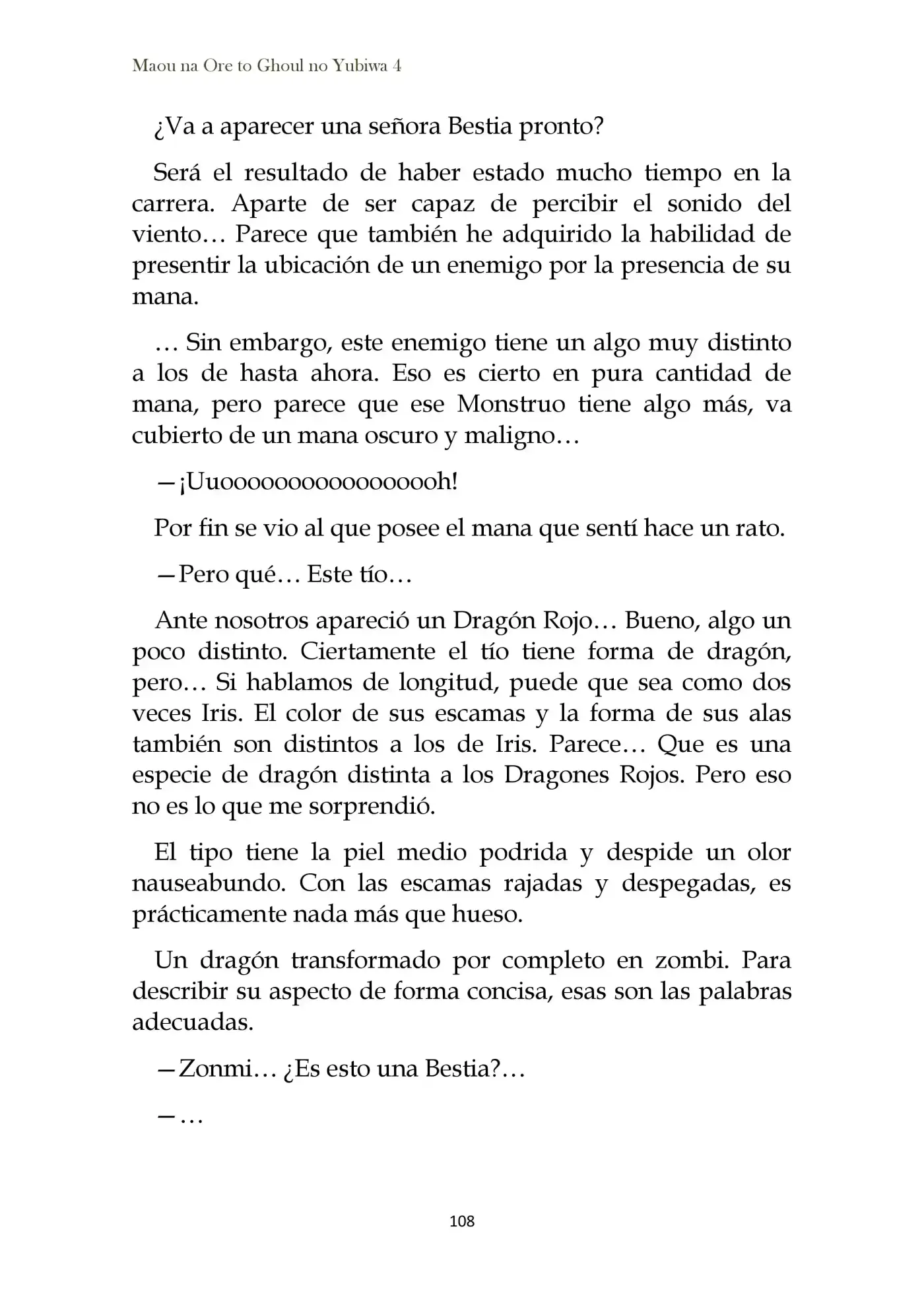 Maou Na Ore To Fushihime No Yubiwa (novela) - Capítulo 23 - Página 20 - LectorTMOo