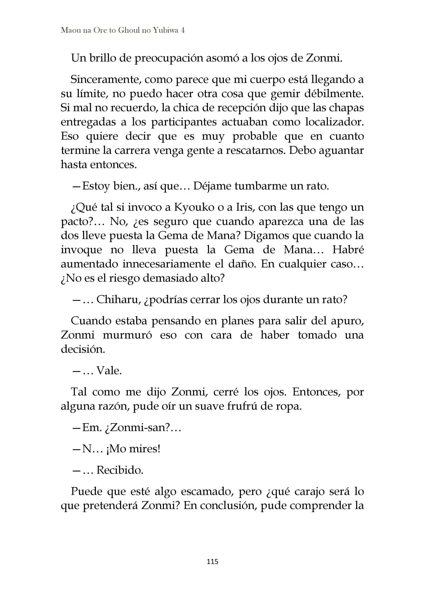 Maou Na Ore To Fushihime No Yubiwa (novela) - Capítulo 23 - Página 27 - LectorTMOo