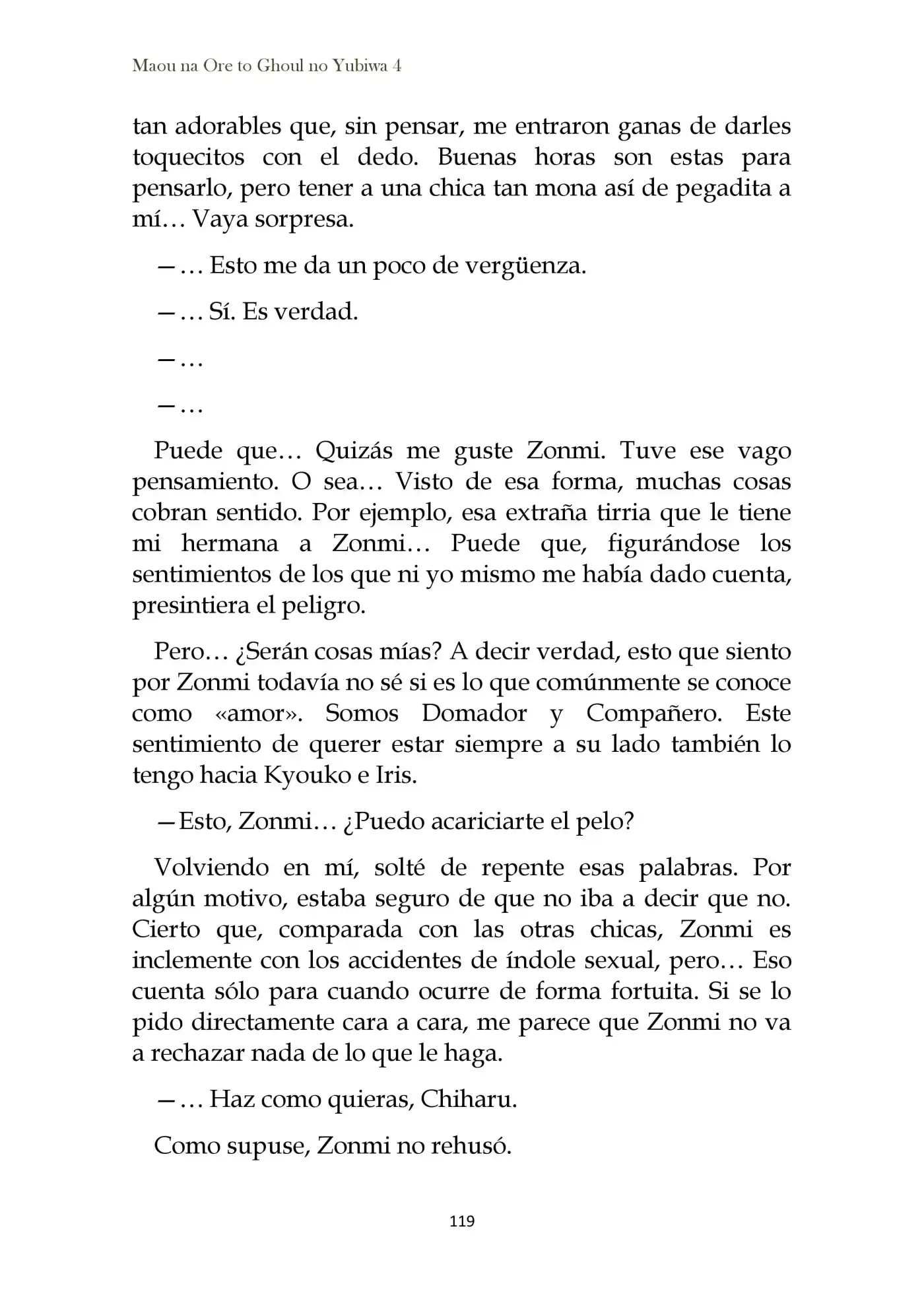Maou Na Ore To Fushihime No Yubiwa (novela) - Capítulo 23 - Página 31 - LectorTMOo