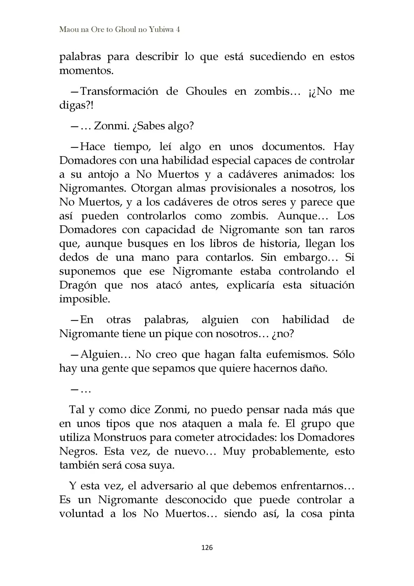 Maou Na Ore To Fushihime No Yubiwa (novela) - Capítulo 24 - Página 3 - LectorTMOo