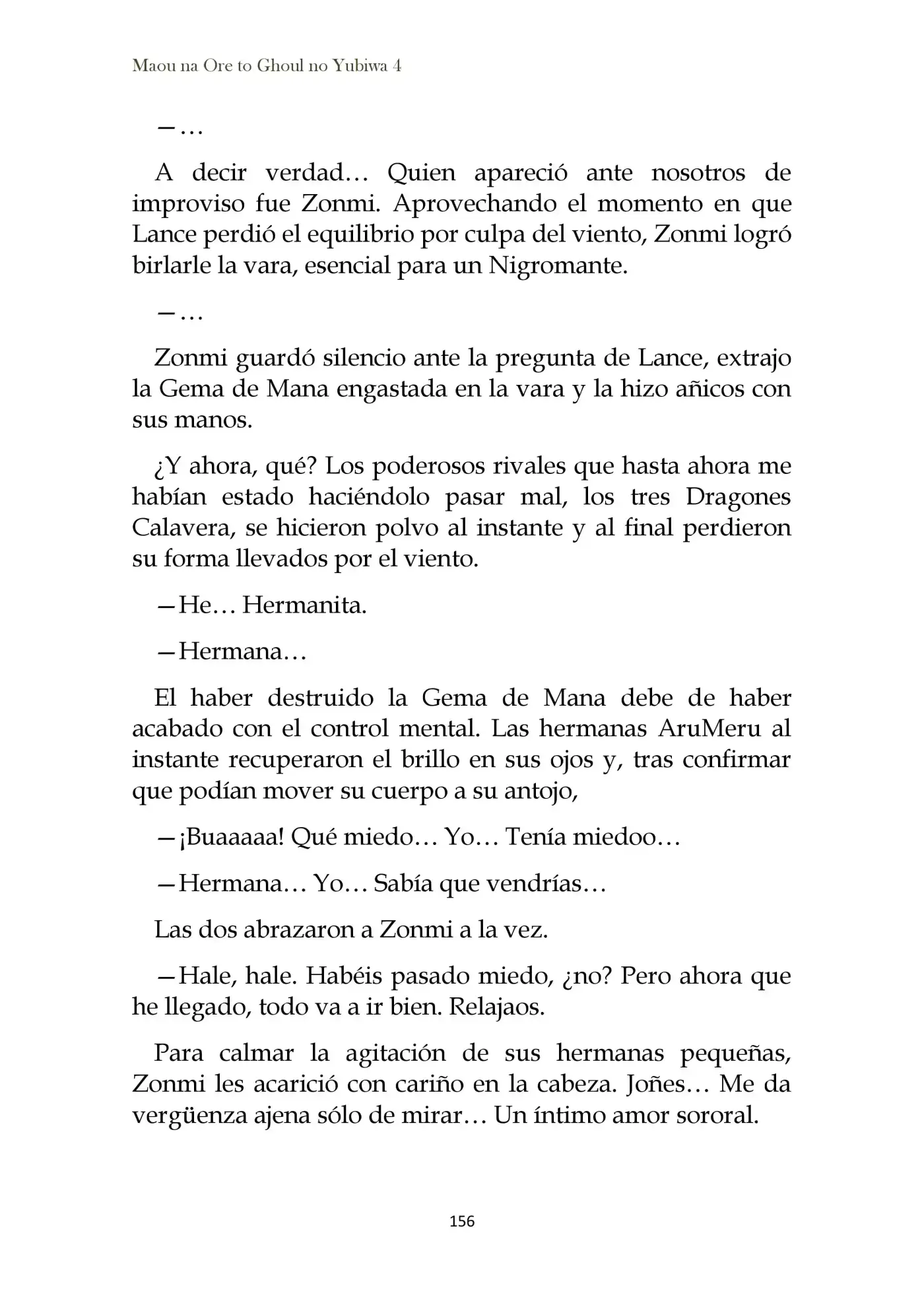 Maou Na Ore To Fushihime No Yubiwa (novela) - Capítulo 24 - Página 33 - LectorTMOo