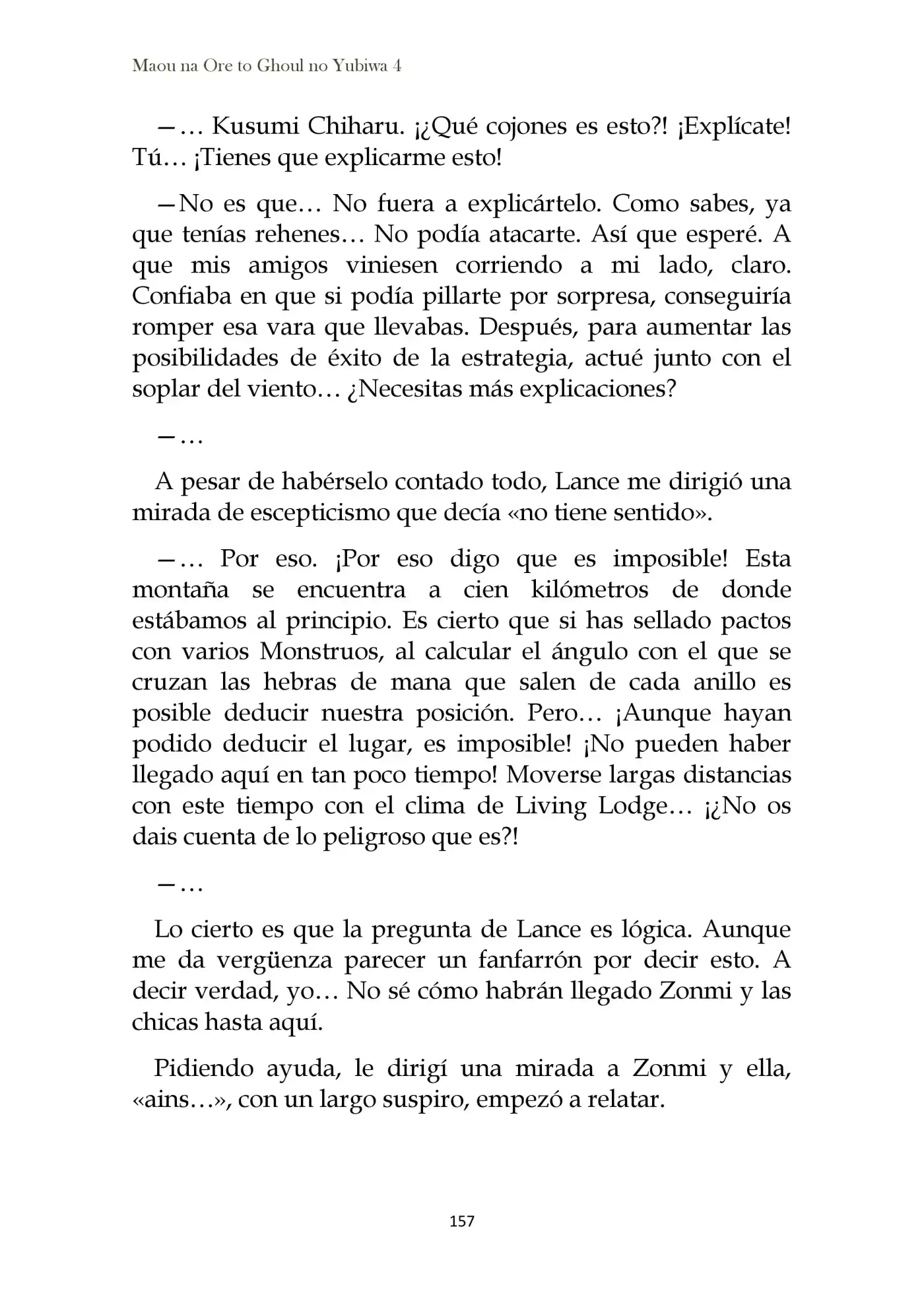 Maou Na Ore To Fushihime No Yubiwa (novela) - Capítulo 24 - Página 34 - LectorTMOo