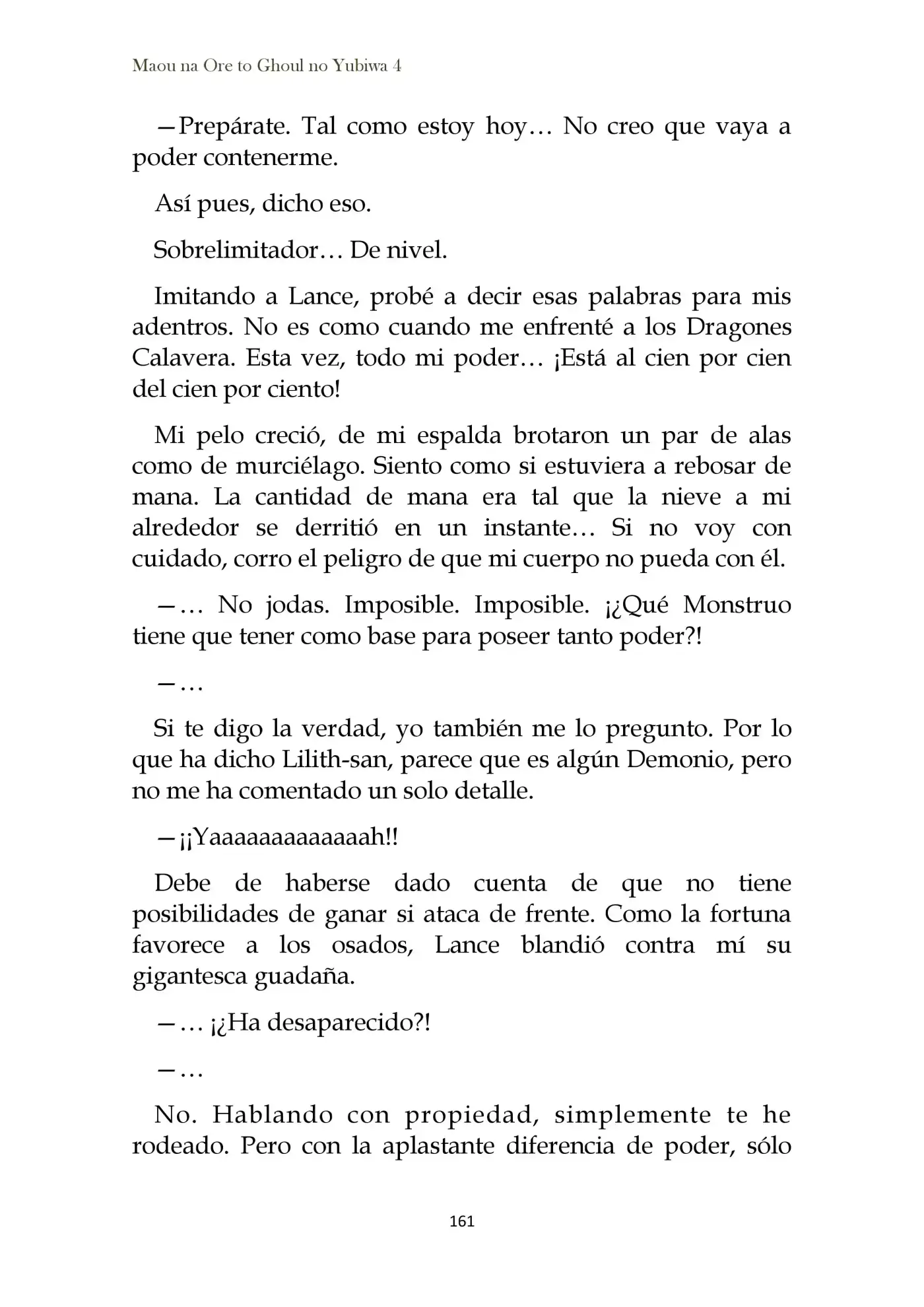 Maou Na Ore To Fushihime No Yubiwa (novela) - Capítulo 24 - Página 38 - LectorTMOo