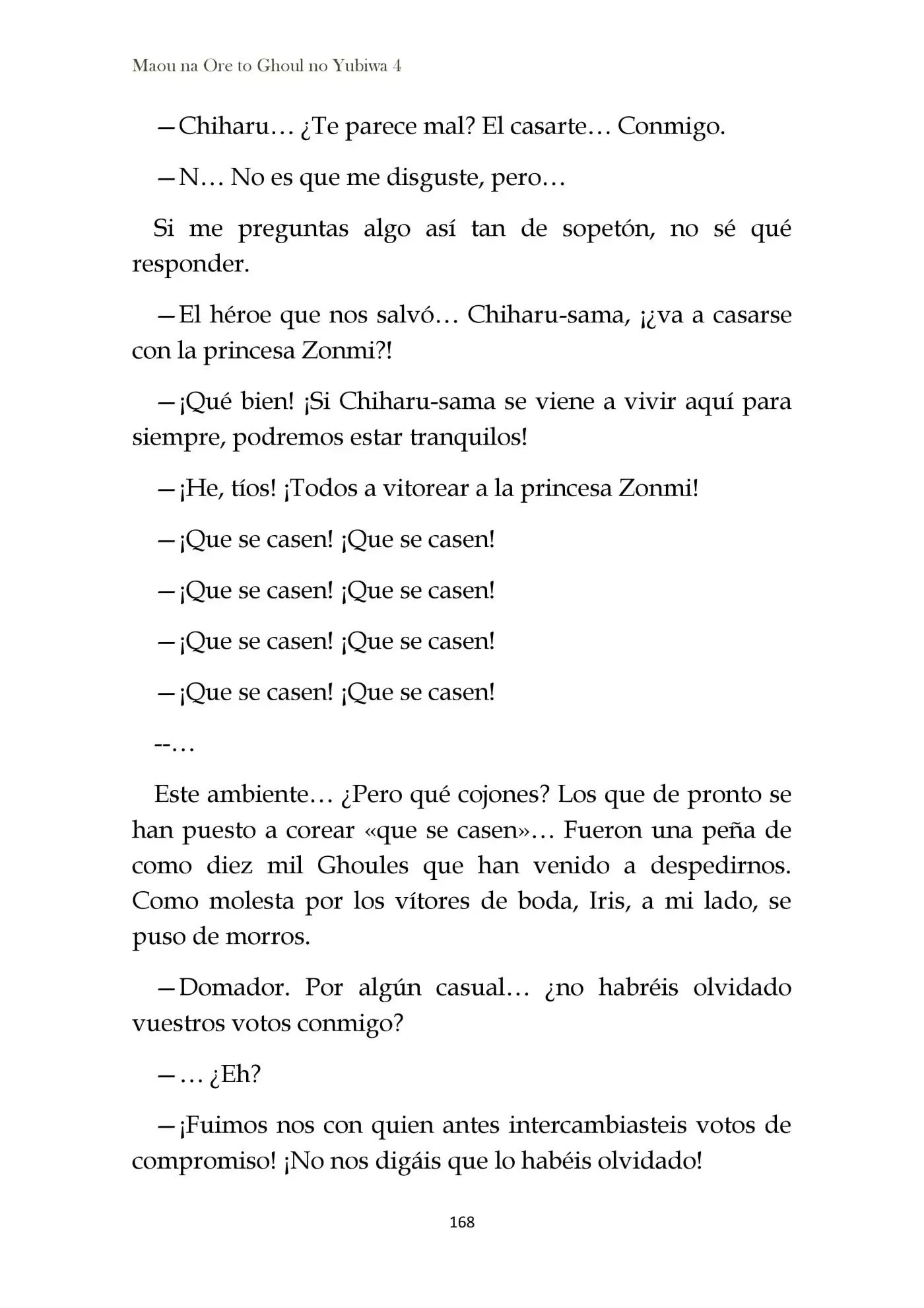 Maou Na Ore To Fushihime No Yubiwa (novela) - Capítulo 24 - Página 45 - LectorTMOo