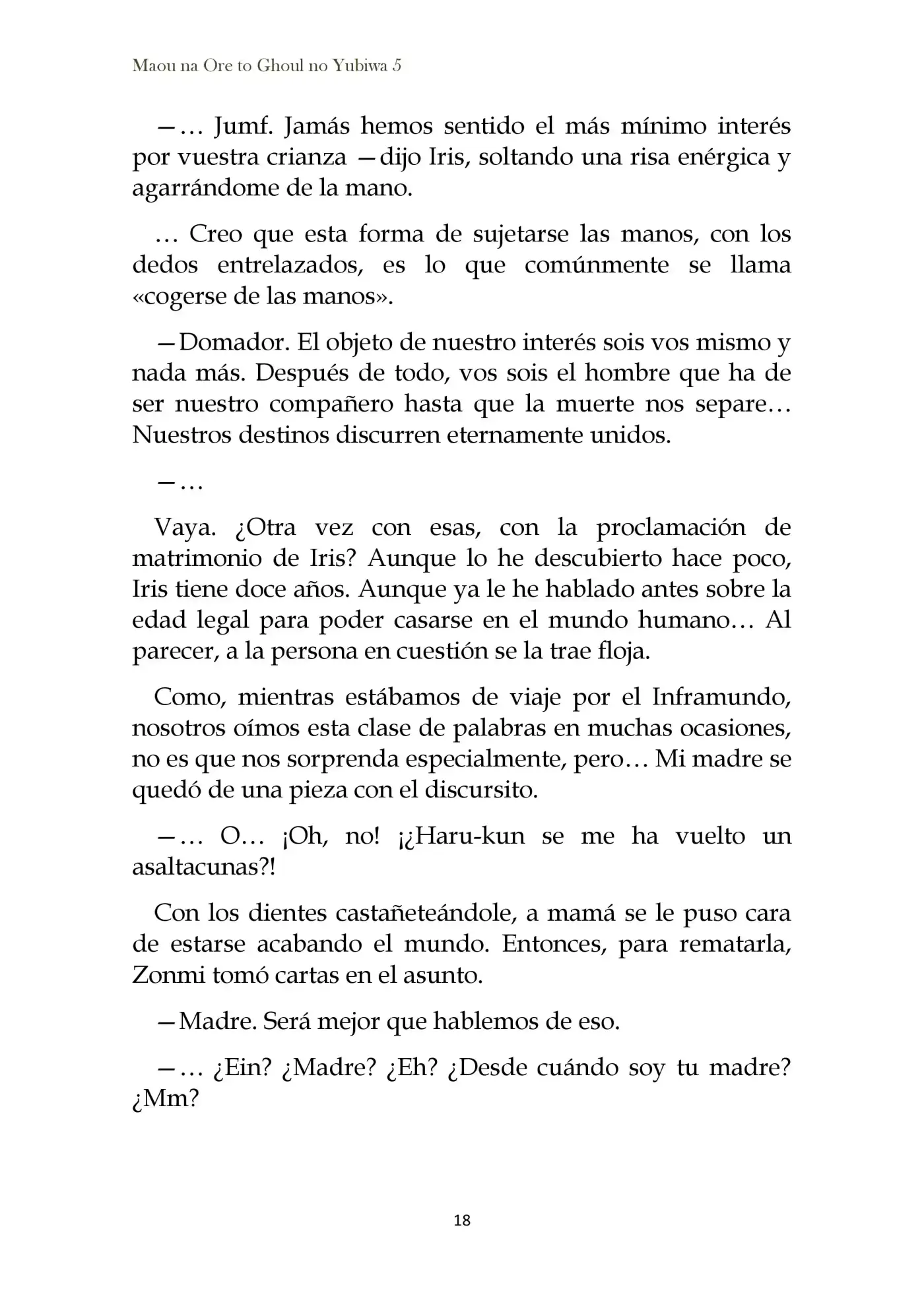 Maou Na Ore To Fushihime No Yubiwa (novela) - Capítulo 25 - Página 22 - LectorTMOo