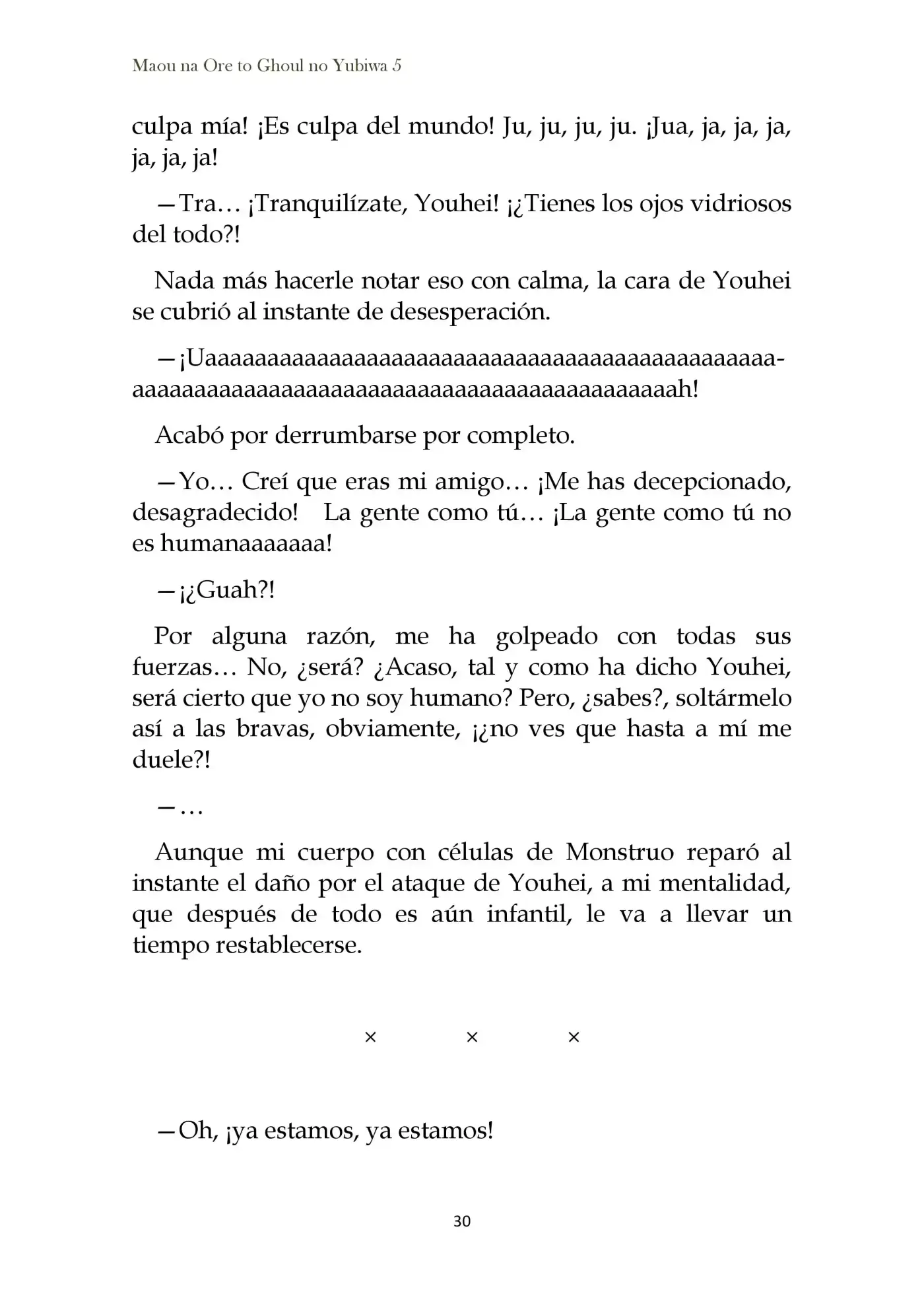 Maou Na Ore To Fushihime No Yubiwa (novela) - Capítulo 26 - Página 5 - LectorTMOo
