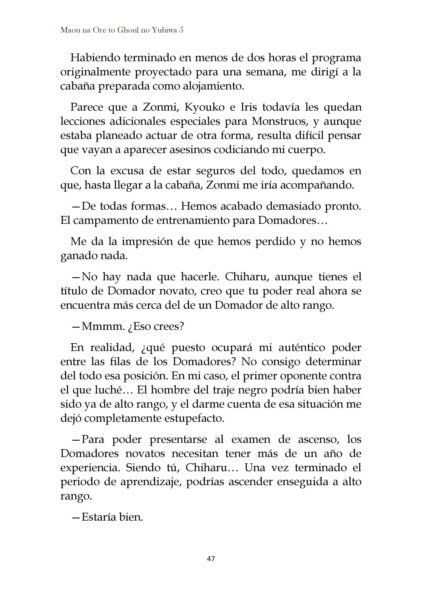 Maou Na Ore To Fushihime No Yubiwa (novela) - Capítulo 26 - Página 22 - LectorTMOo