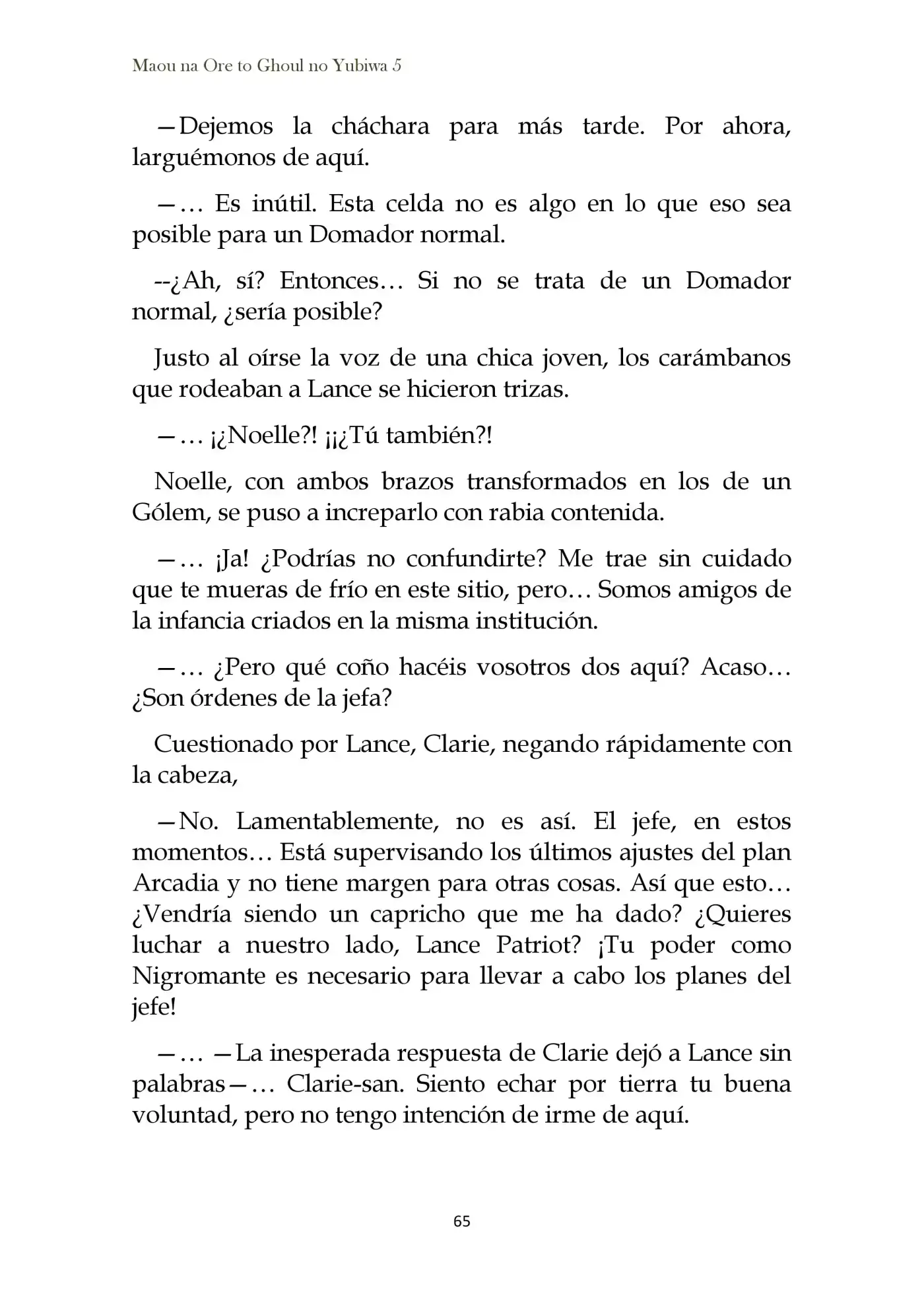 Maou Na Ore To Fushihime No Yubiwa (novela) - Capítulo 26 - Página 40 - LectorTMOo
