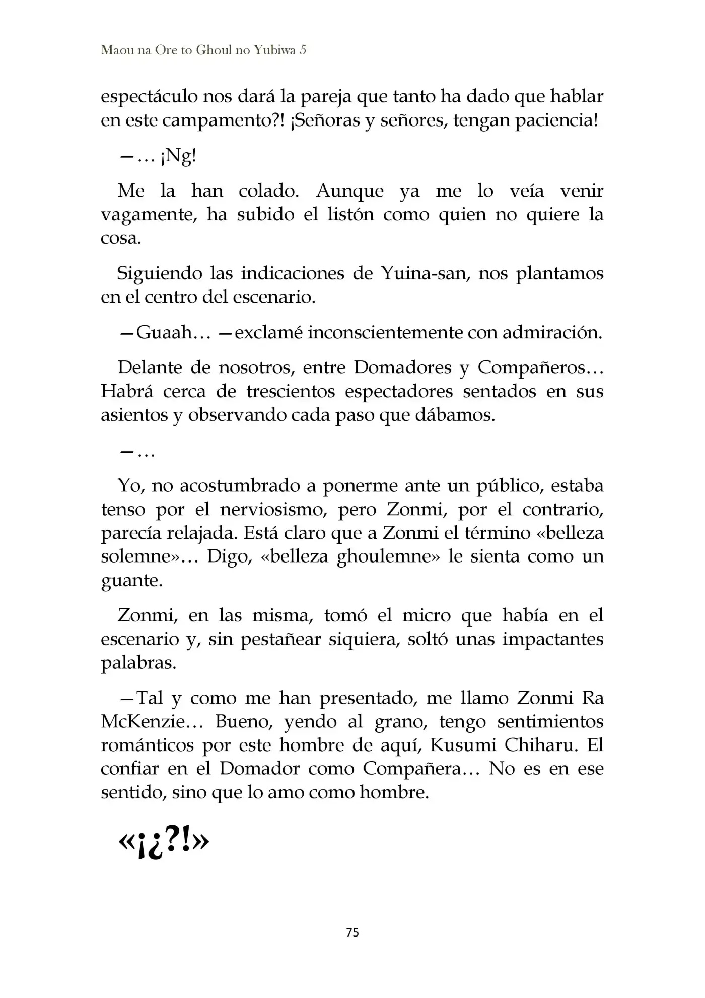 Maou Na Ore To Fushihime No Yubiwa (novela) - Capítulo 27 - Página 7 - LectorTMOo
