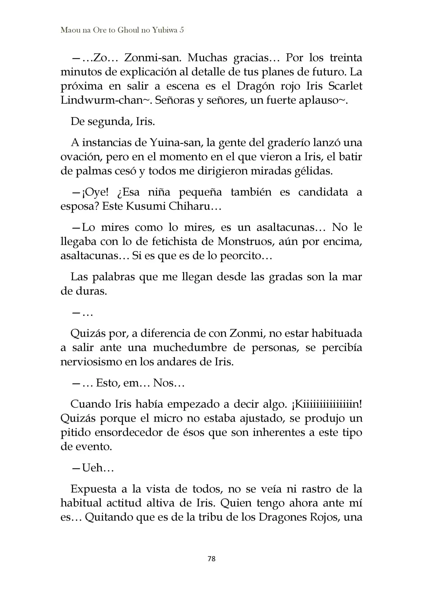 Maou Na Ore To Fushihime No Yubiwa (novela) - Capítulo 27 - Página 10 - LectorTMOo